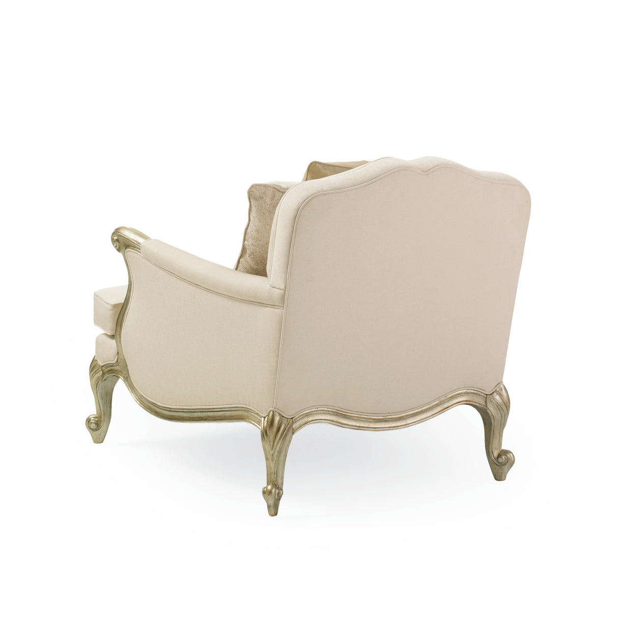 White French-Inspired Lounge Chair | Oroa.com