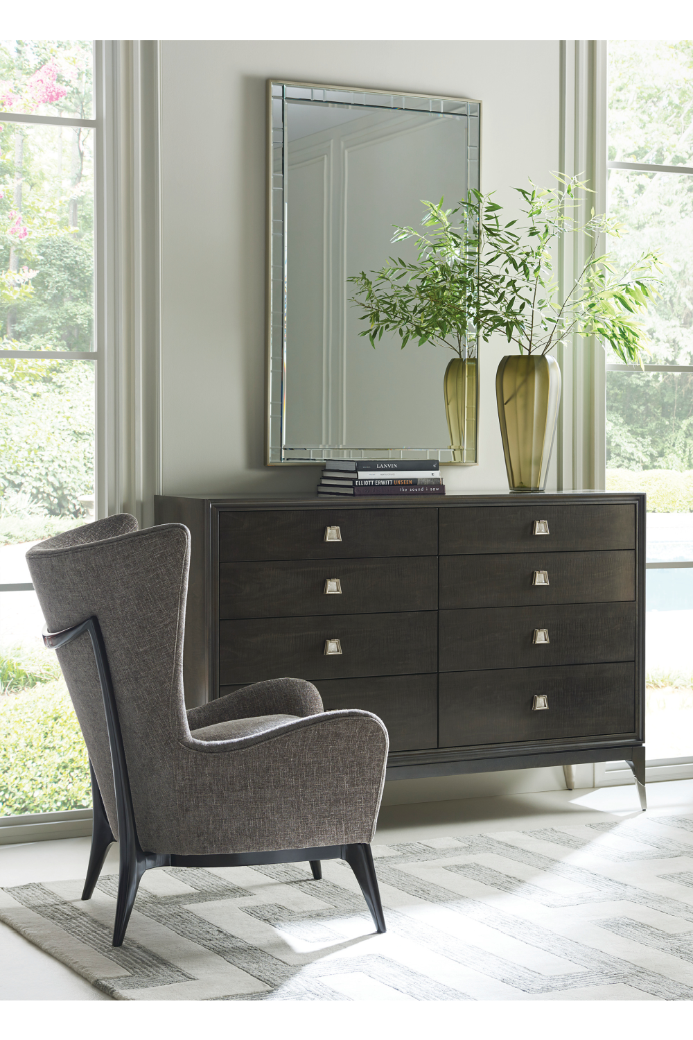 Modern Wing Lounge Chair | Caracole Whats New Pussycat? | Oroa.com