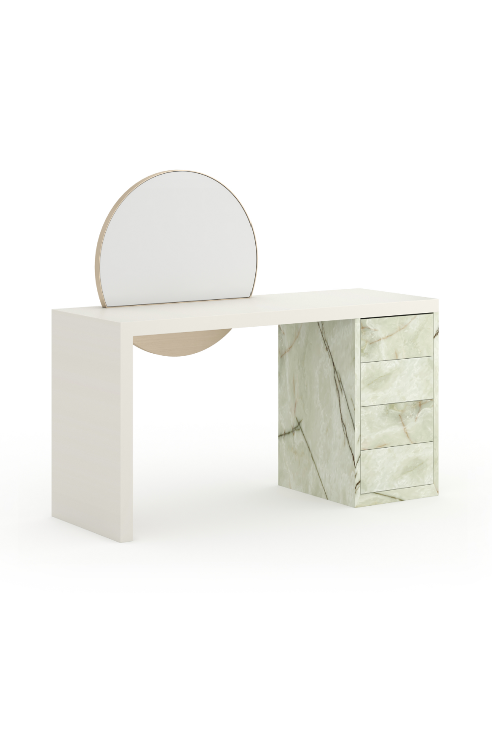 Green Onyx Vanity Desk | Caracole Monaco | Oroa.com