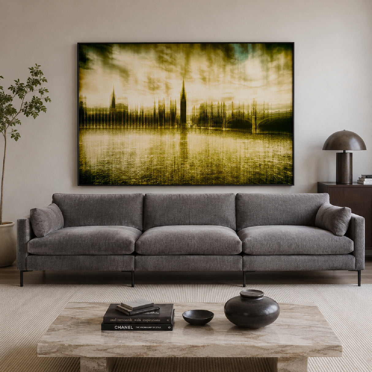 Misty European View Photographic Art | Oroa.com