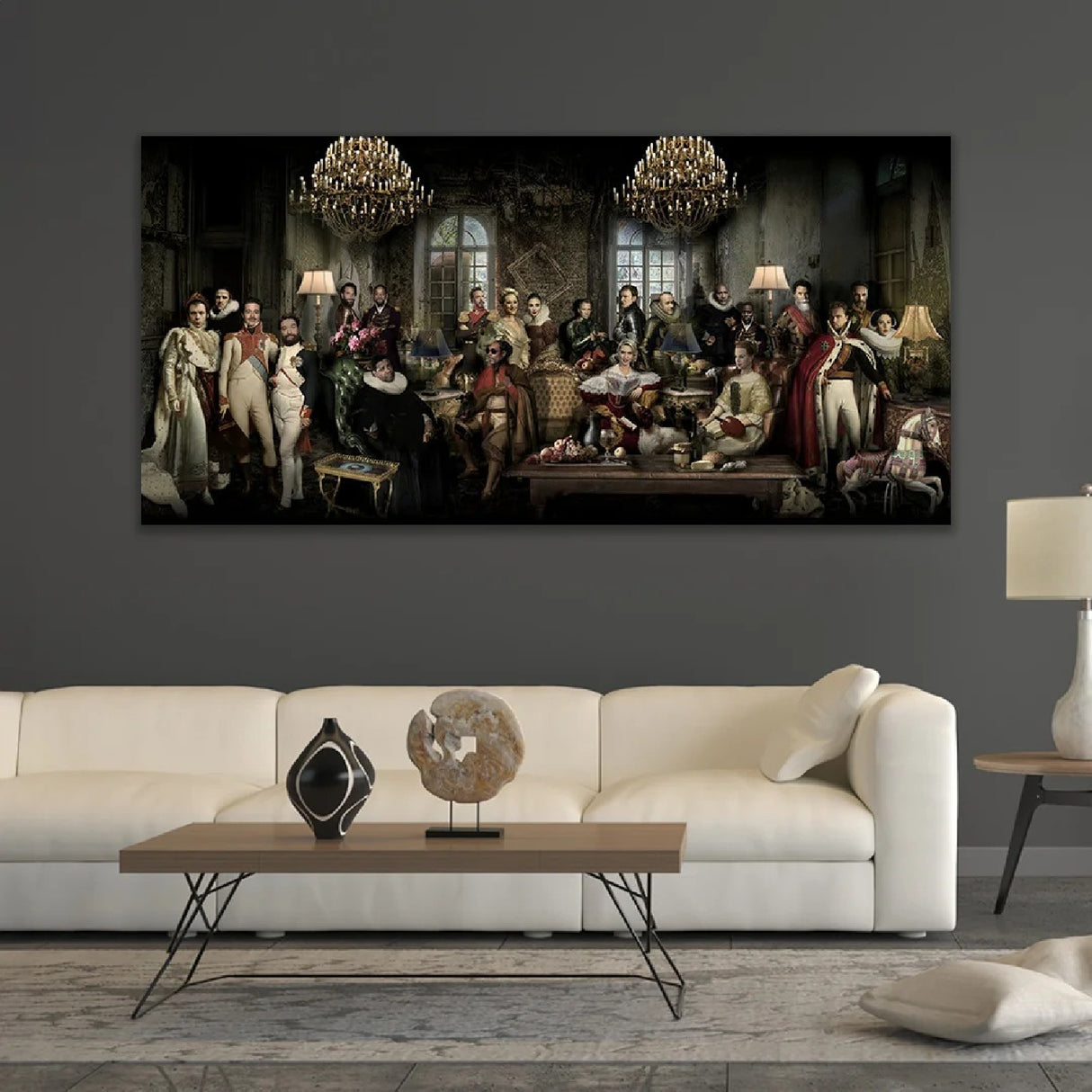 Modern European furniture - Superstars in Royal Dresses Artwork - www.oroa.com | Oroa.com