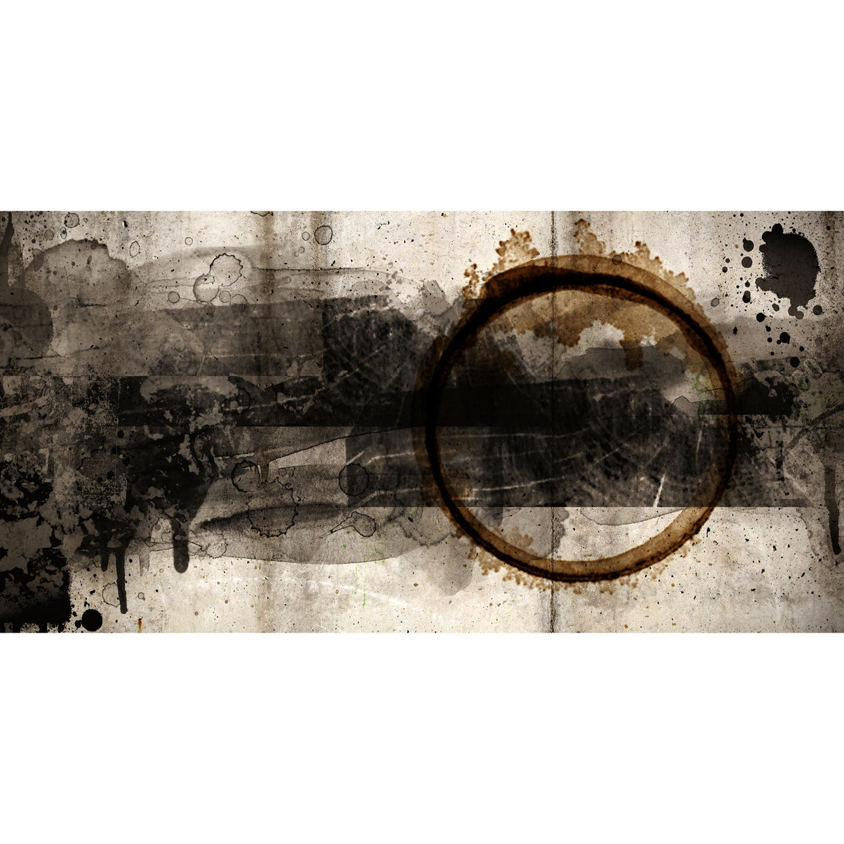 Gray Rustic Abstract Art | Oroa.com
