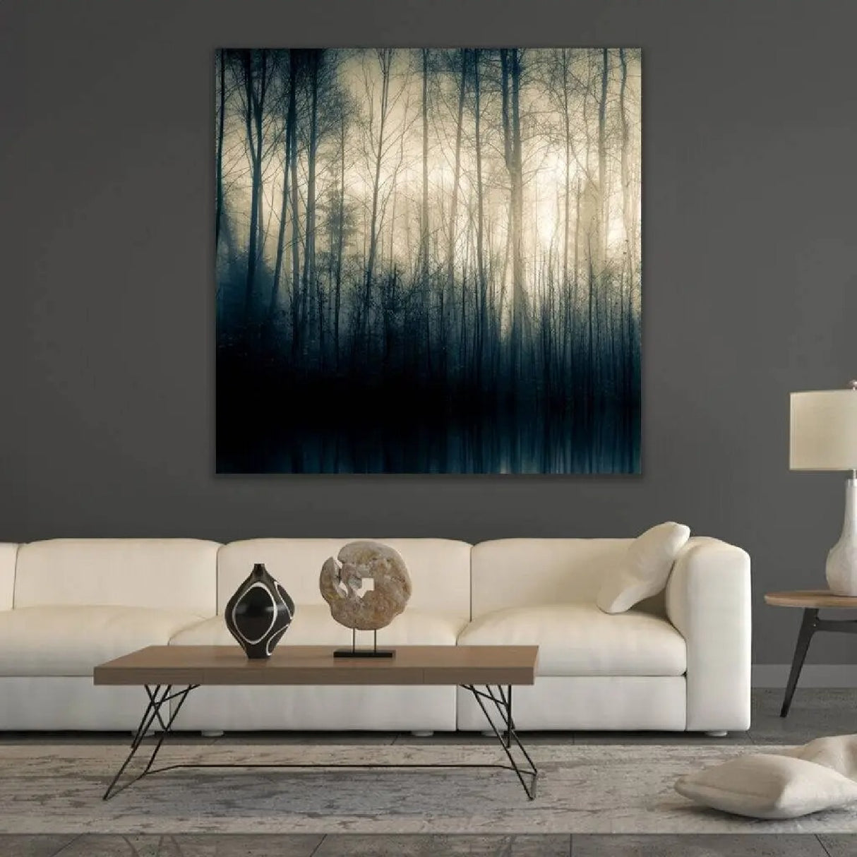 Woodland Silhouette Photographic Art | Oroa.com