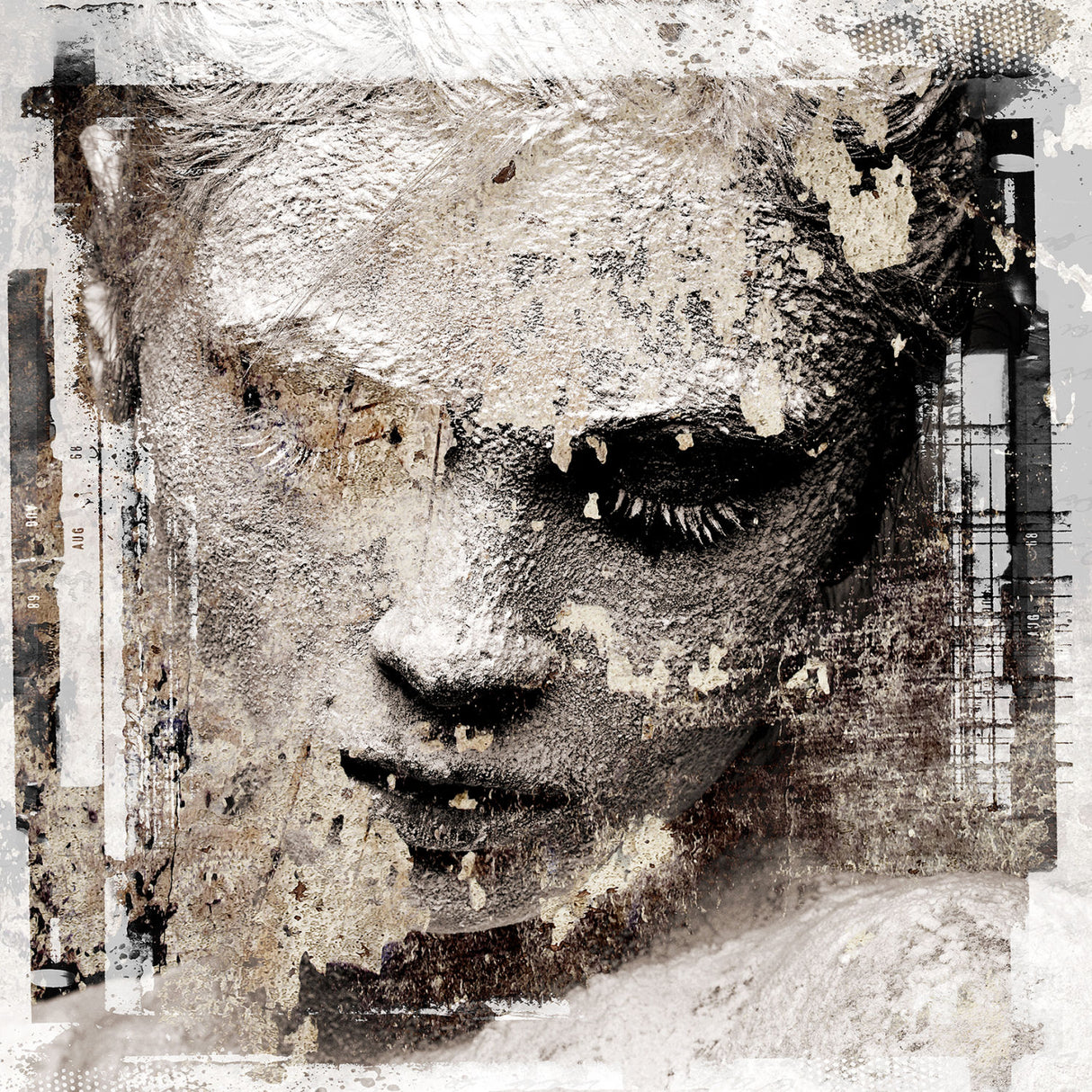 Square Woman Portrait Photographic Art | Oroa.com