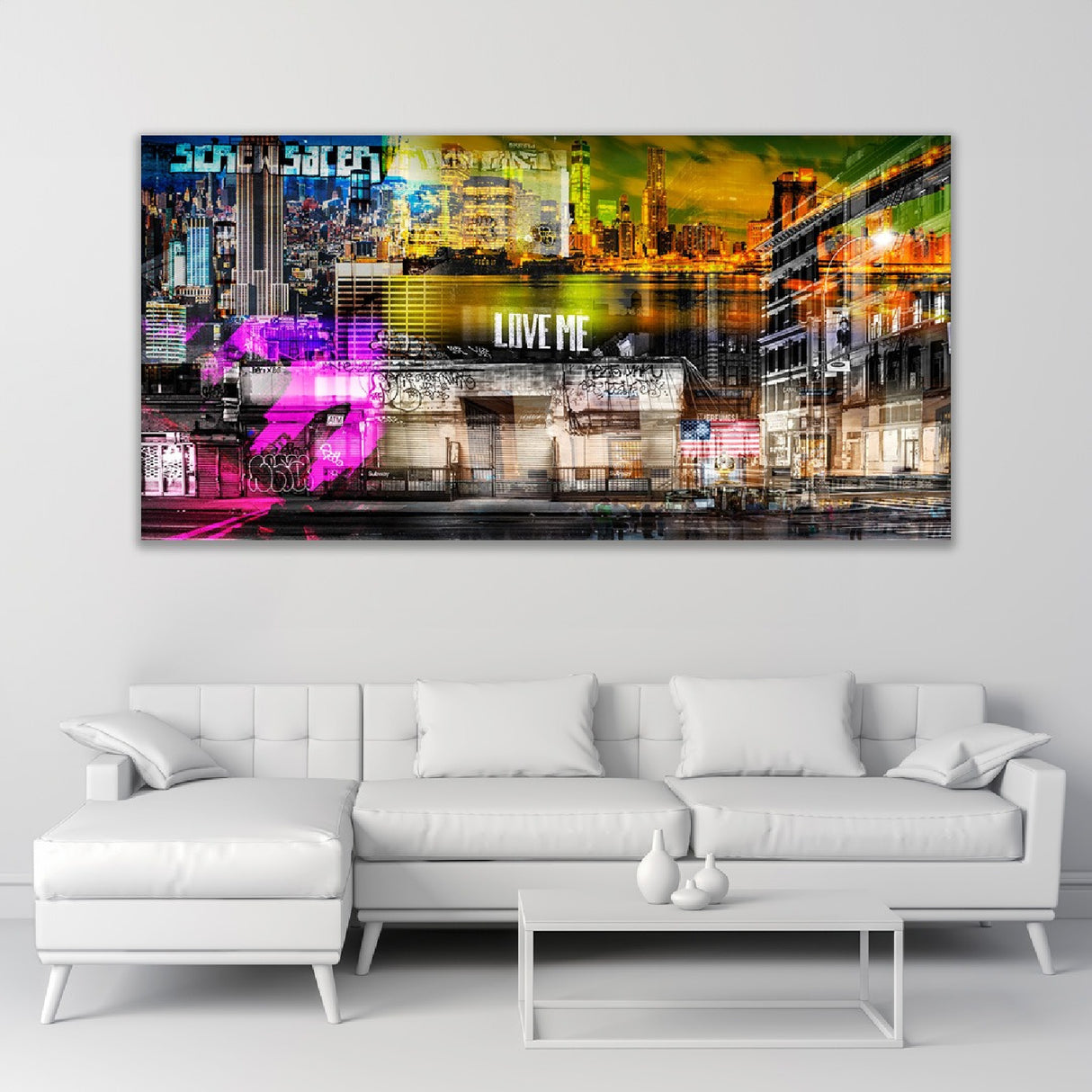 Neon Light City Photographic Art | Oroa.com