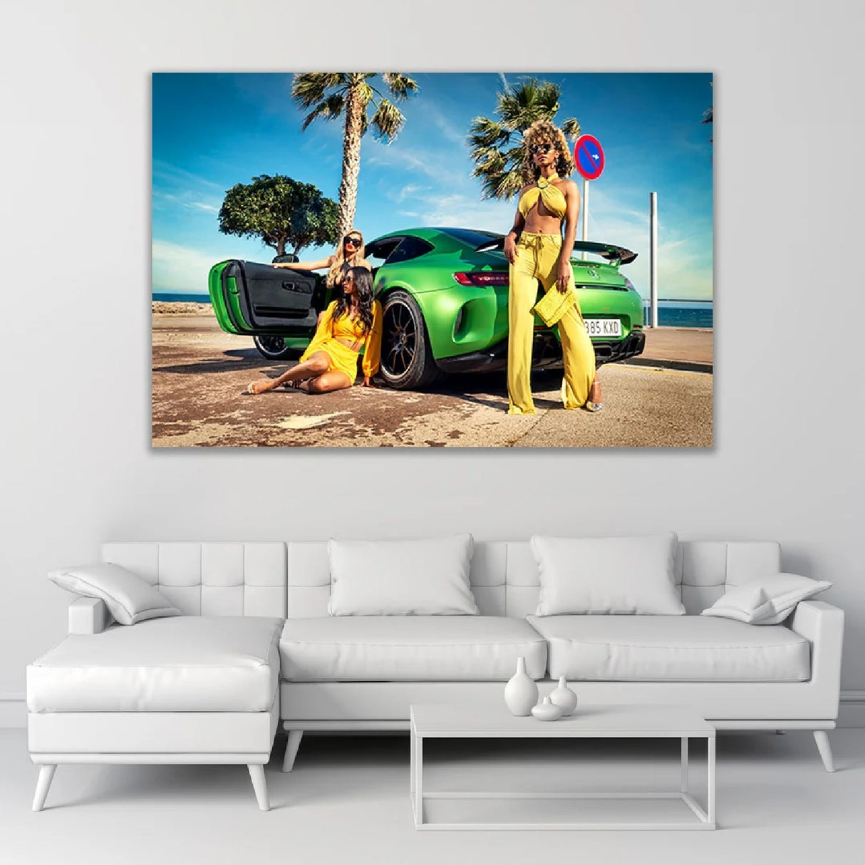Ladies In Yellow Photographic Art | Oroa.com