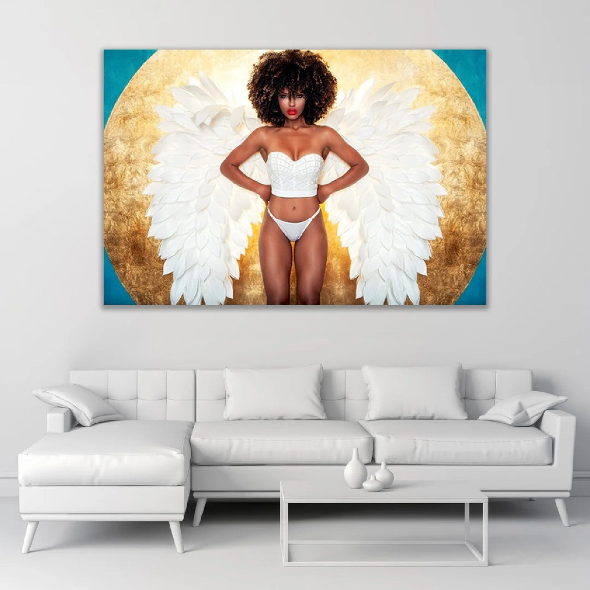 Winged Woman Photographic Art | Oroa.com