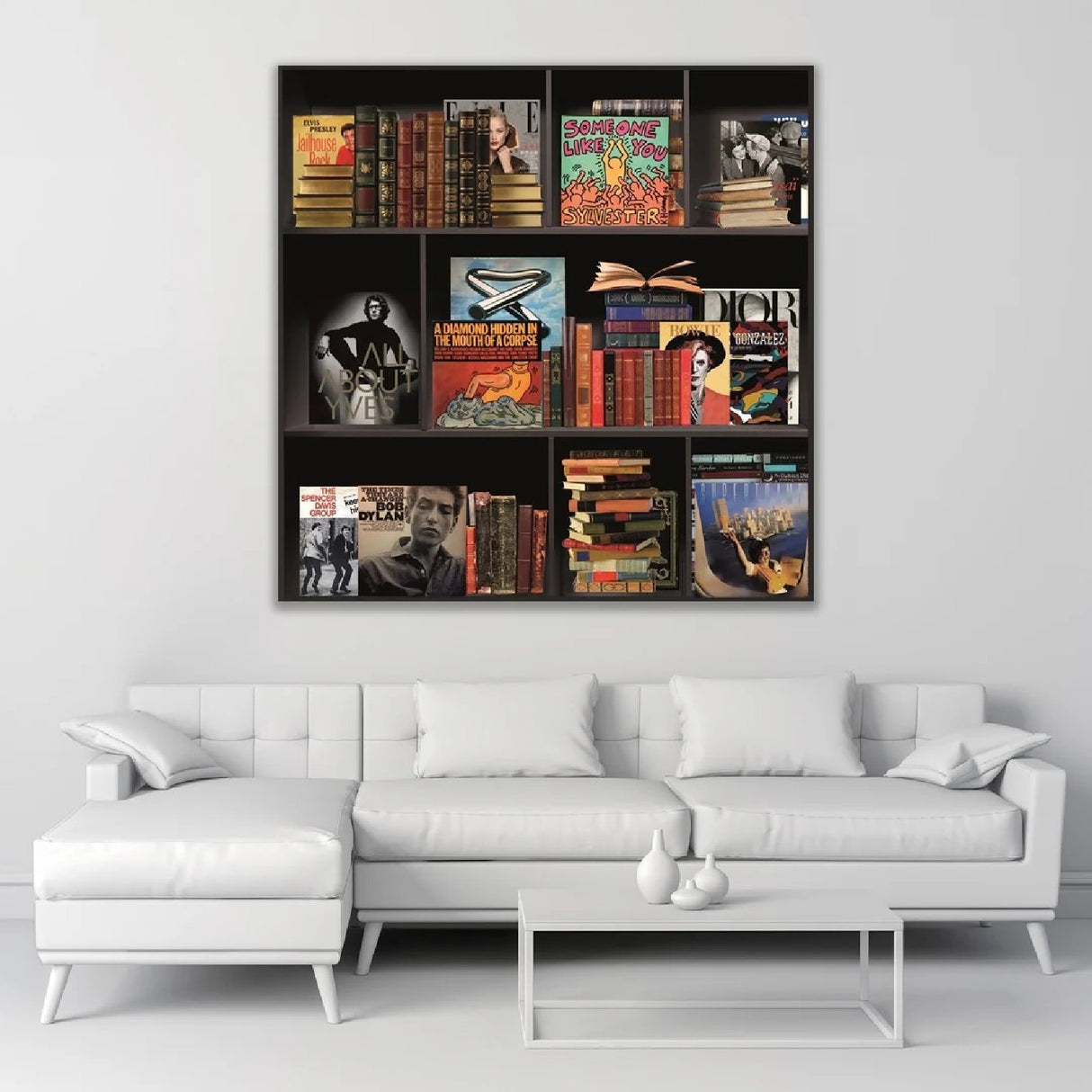 Collage Style Books Photographic Art | Oroa.com