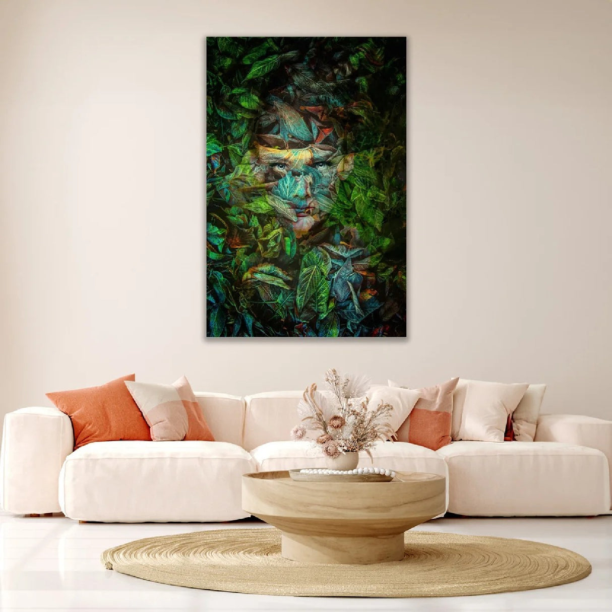 Foliage Mask Photographic Art | Oroa.com