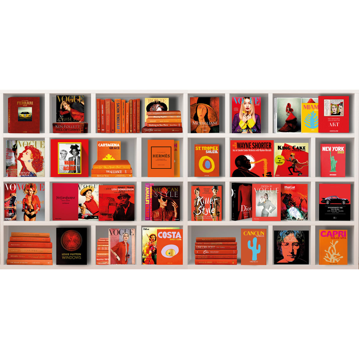 Orange Books Artwork | Oroa.com