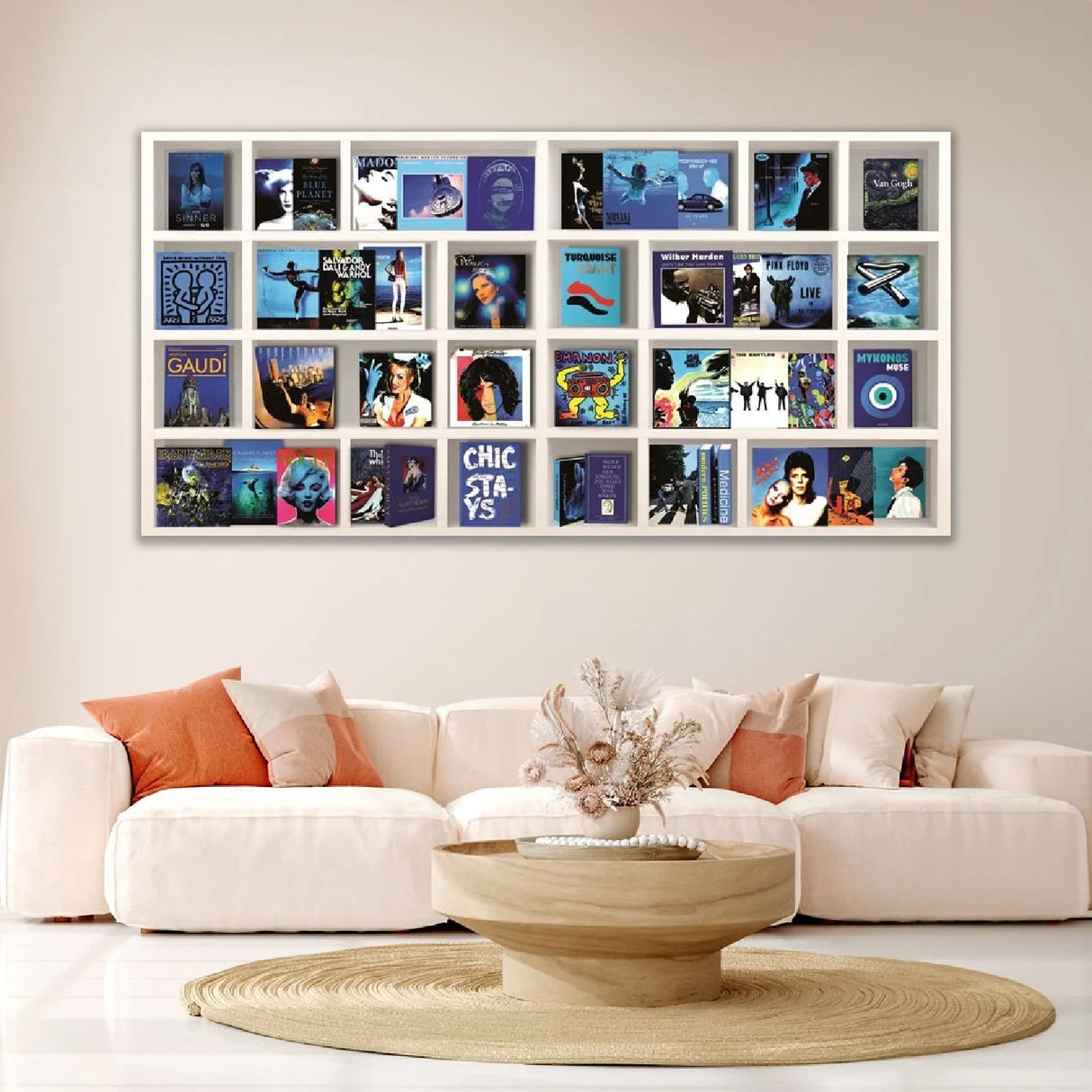 Bookcase-Inspired Artwork | Oroa.com