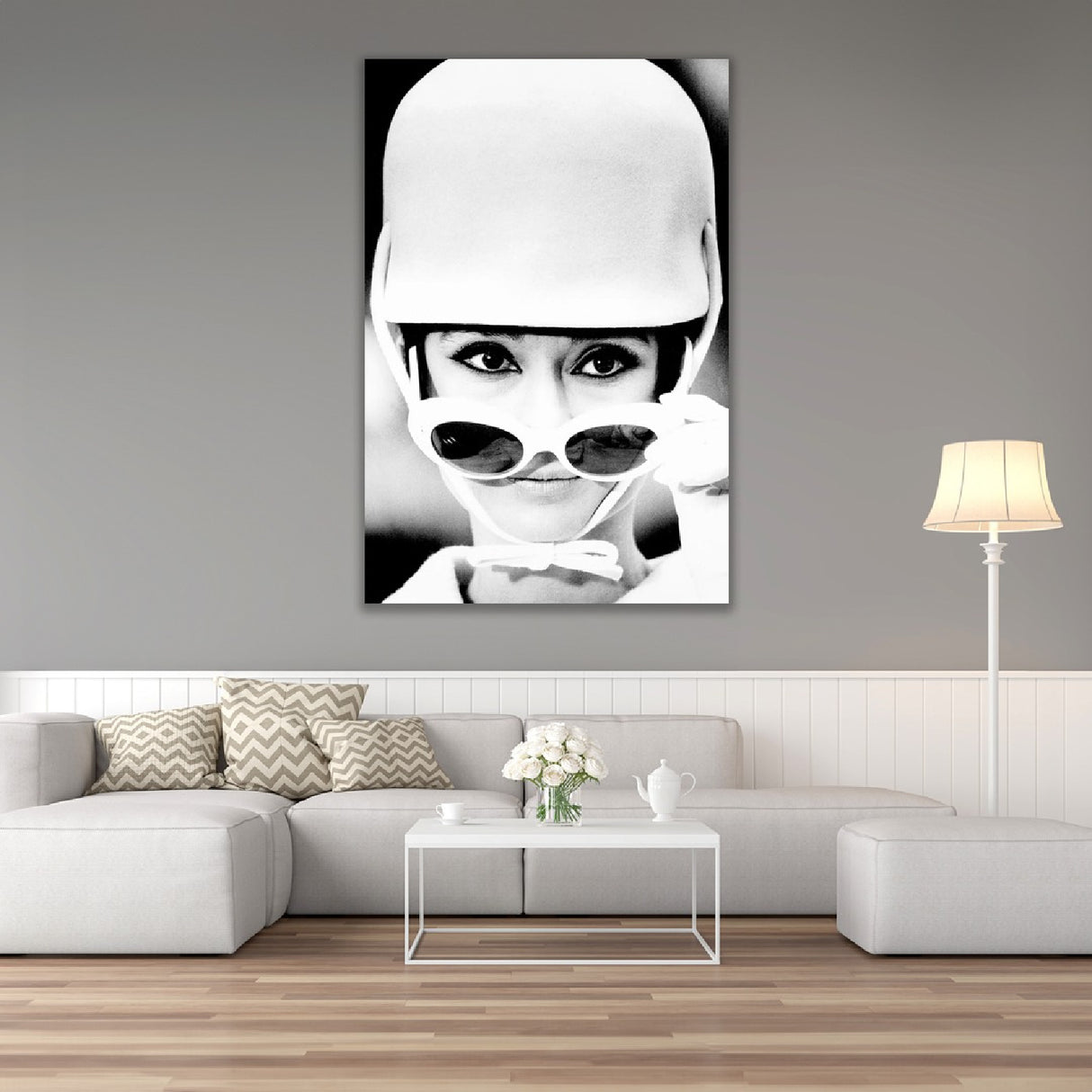 Modern European furniture - Grayscale Hollywood Icon Artwork - www.oroa.com | Oroa.com