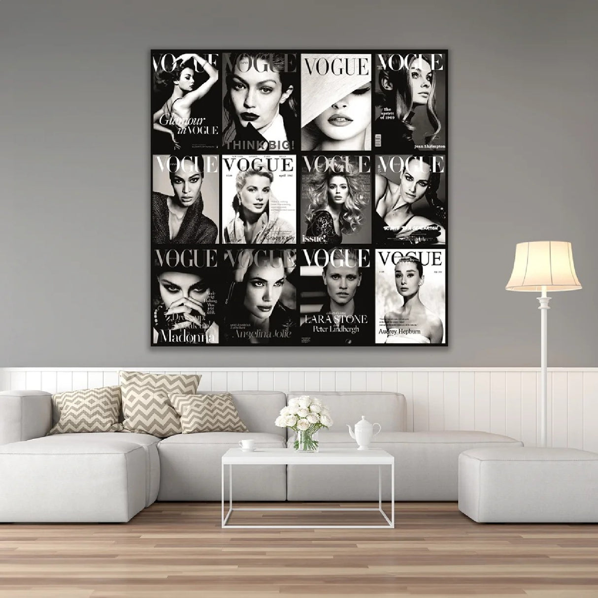 Black & White Magazine Collage Photographic Art | Oroa.com