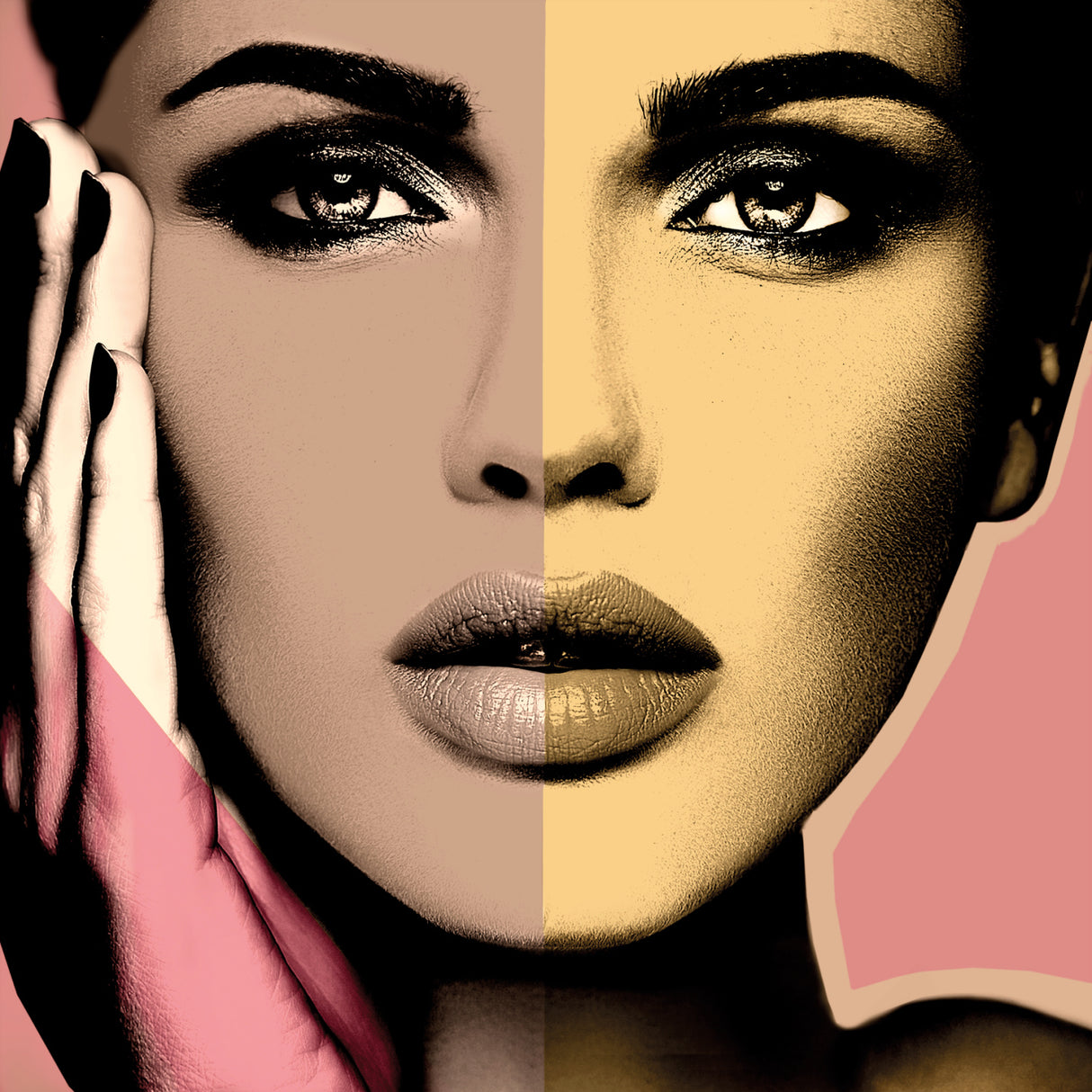 Feminine Portrait Modern Photographic Art | Oroa.com