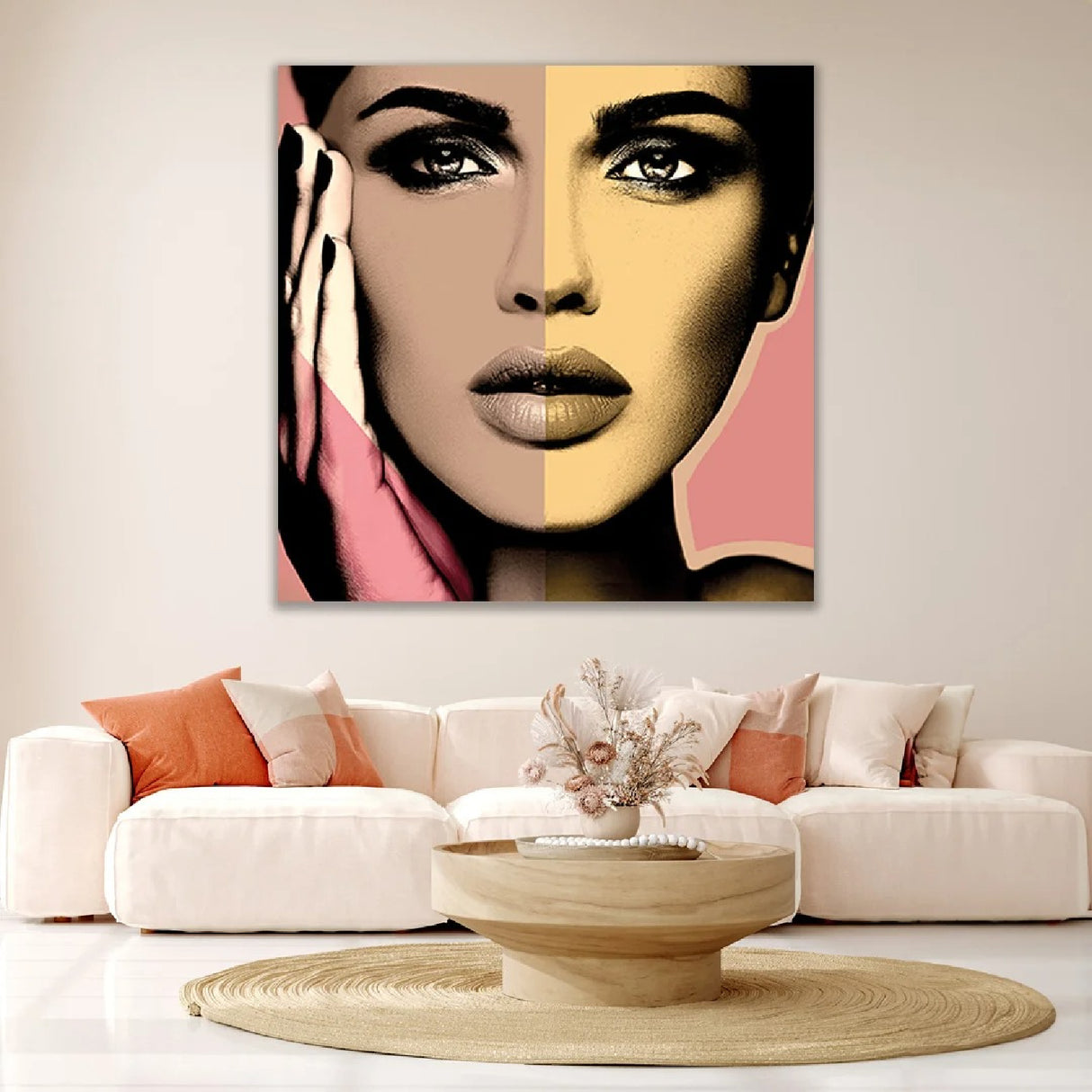 Feminine Portrait Modern Photographic Art | Oroa.com