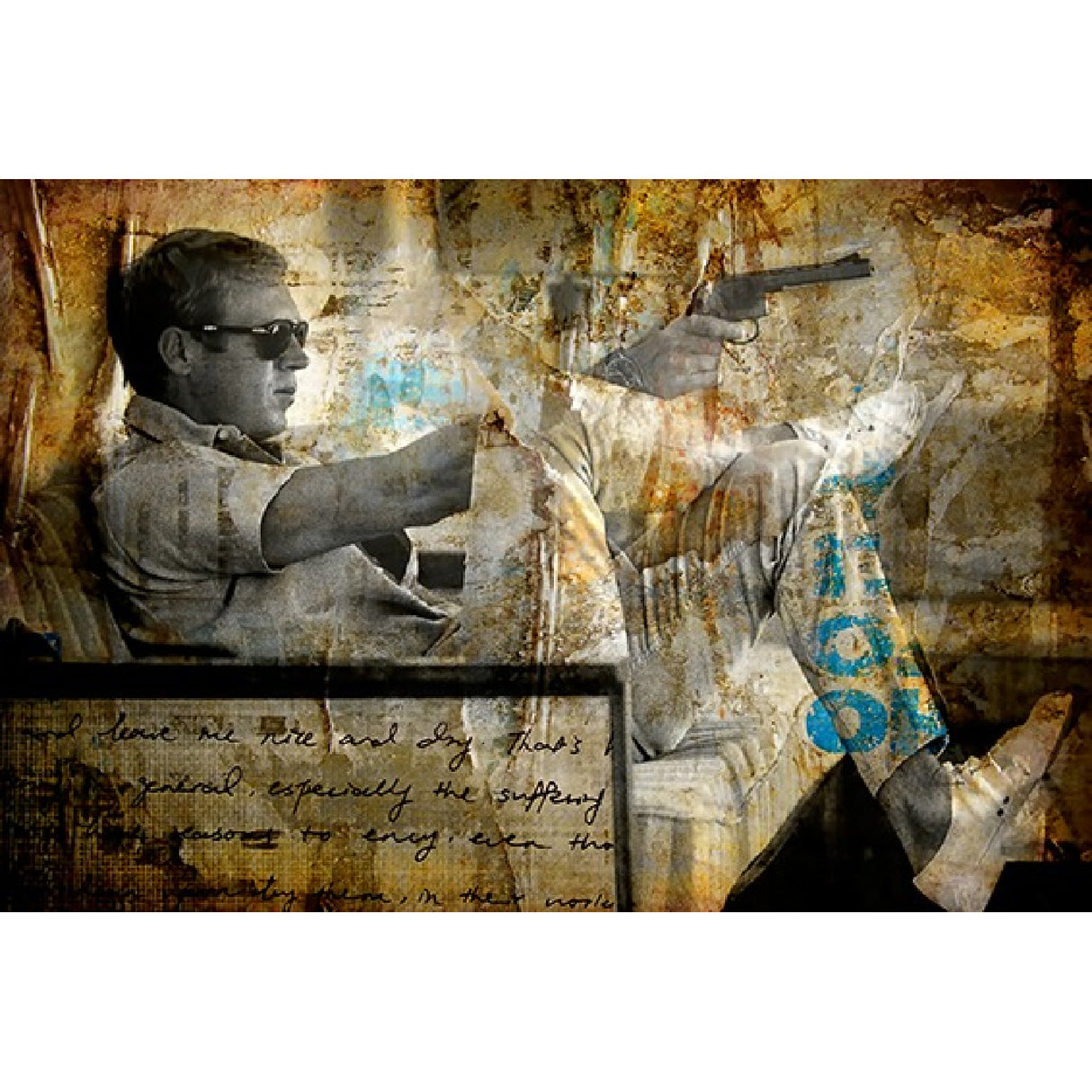 Modern European furniture - 60s Actor Photographic Artwork - www.oroa.com | Oroa.com