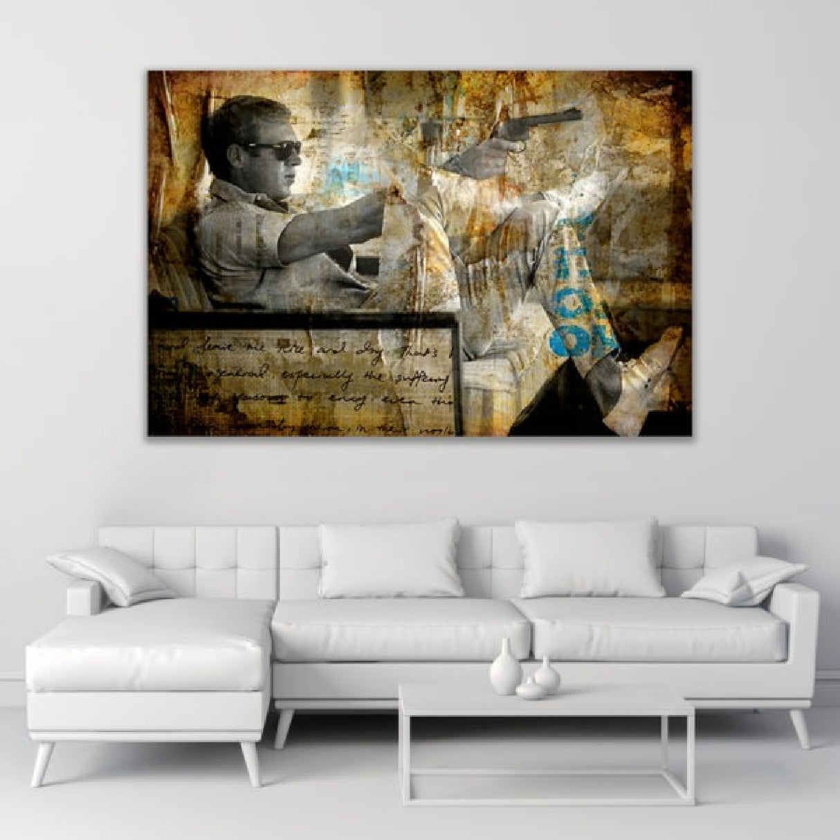 Modern European furniture - 60s Actor Photographic Artwork - www.oroa.com | Oroa.com