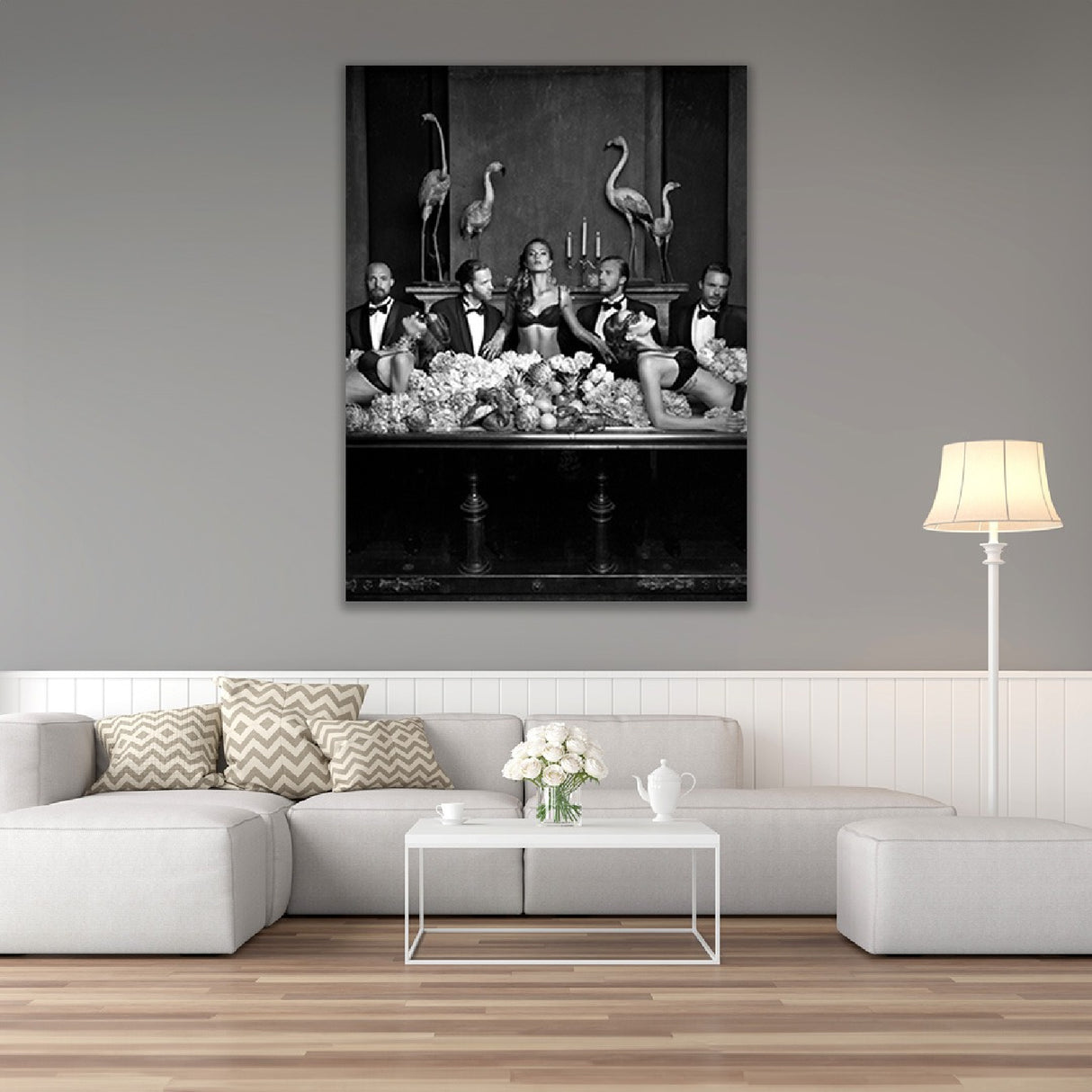 Monochromatic Bow Tied Men Photographic Art | Oroa.com