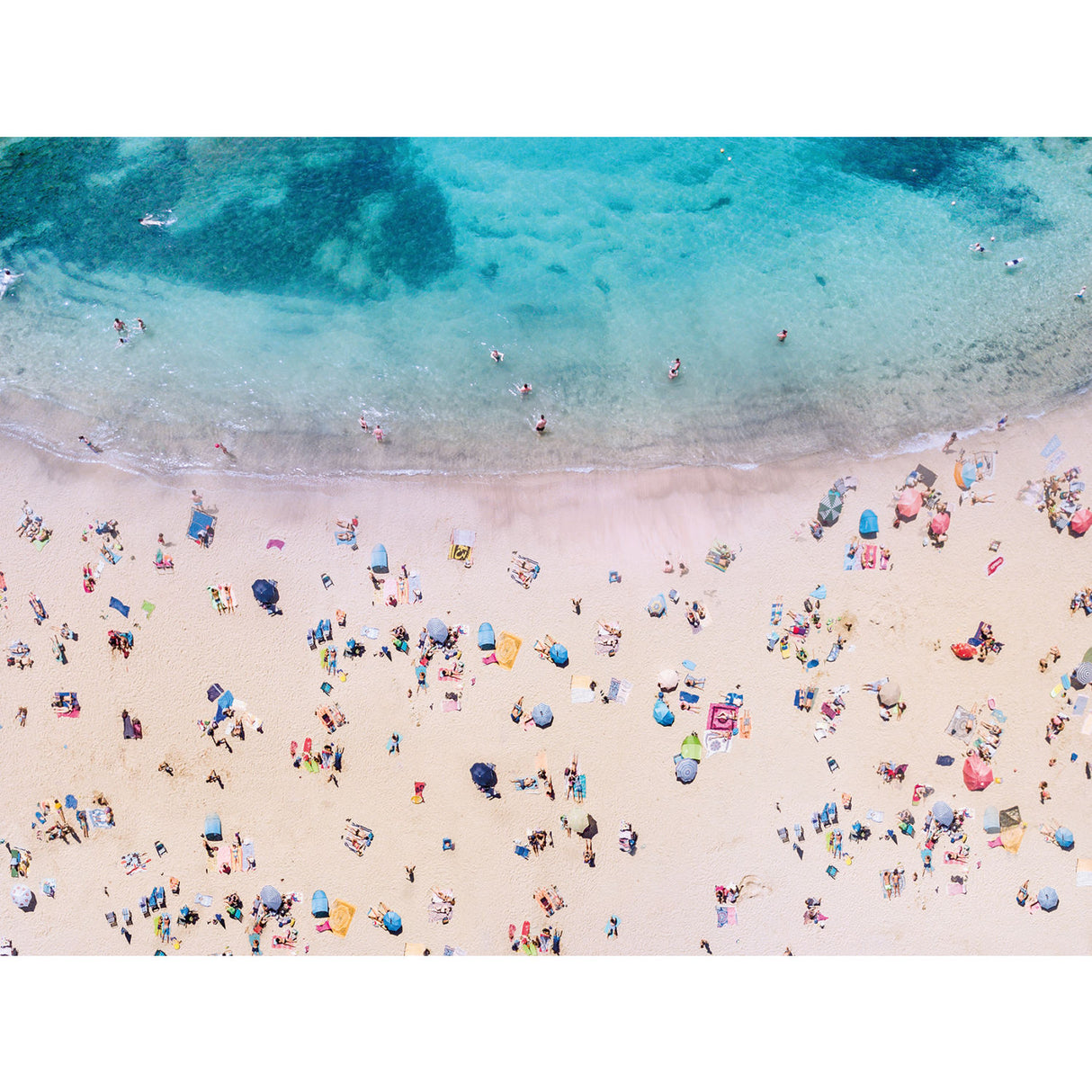 Aerial Beach View Photographic Art | Oroa.com