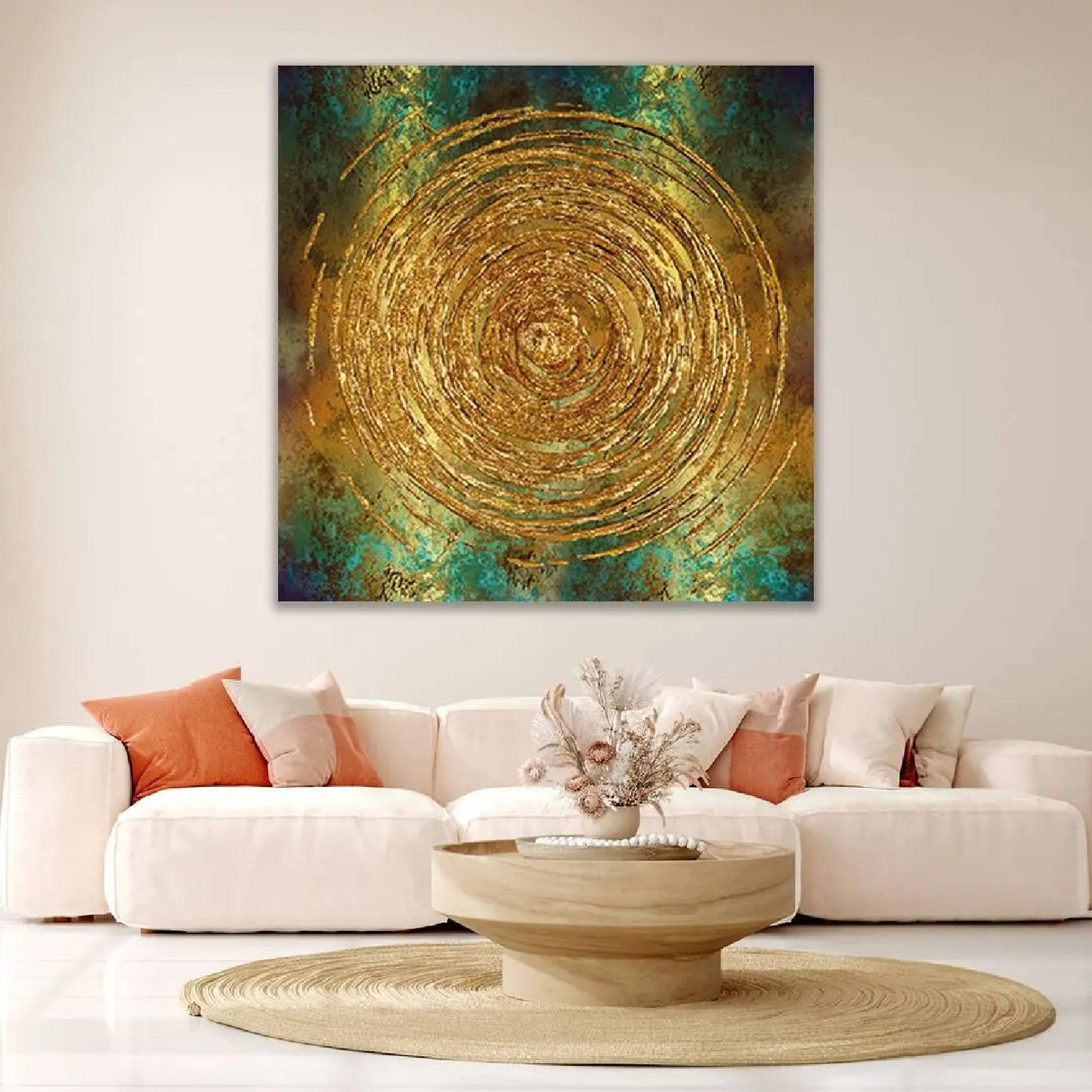 Modern European furniture - Gold Spiral Photographic Art - www.oroa.com | Oroa.com