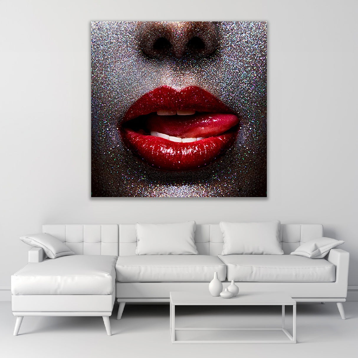 Red Lips Photographic Art | Oroa.com
