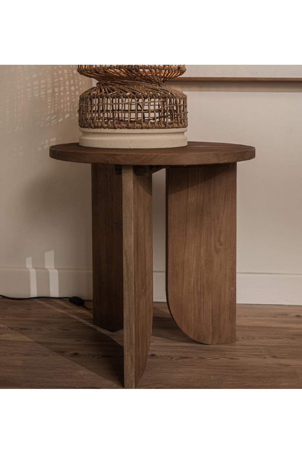 Teak Round Side Table | dBodhi Ace | OROA.com