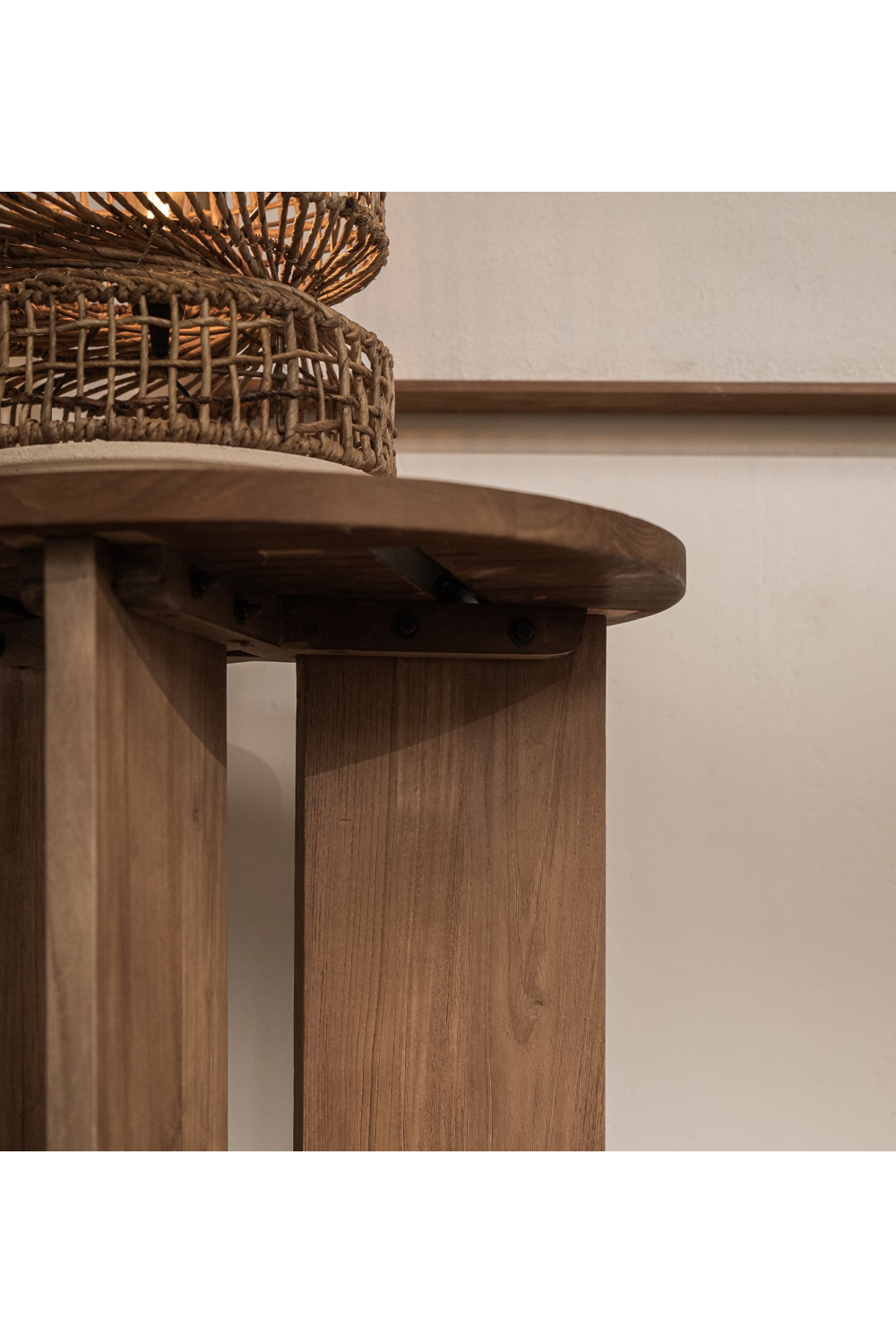 Teak Round Side Table | dBodhi Ace | OROA.com