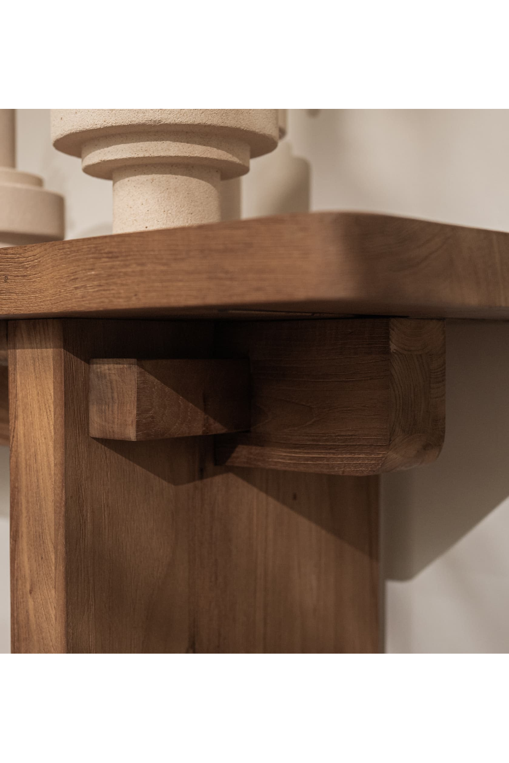 Solid Teak Rectangular Side Table | dBodhi Alpha | OROA.com