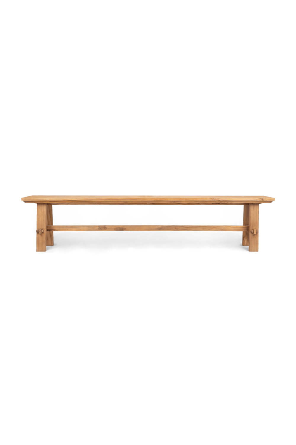 Natural Teak Wood Bench | dBodhi Artisan | OROA.com