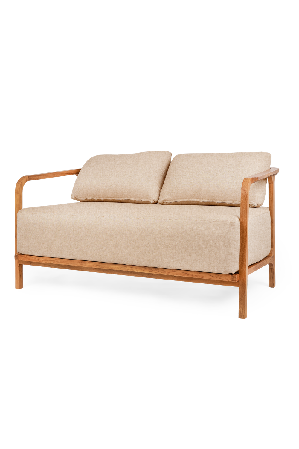 Teak Wood 2-Seater Sofa | dBodhi Classy | OROA.com