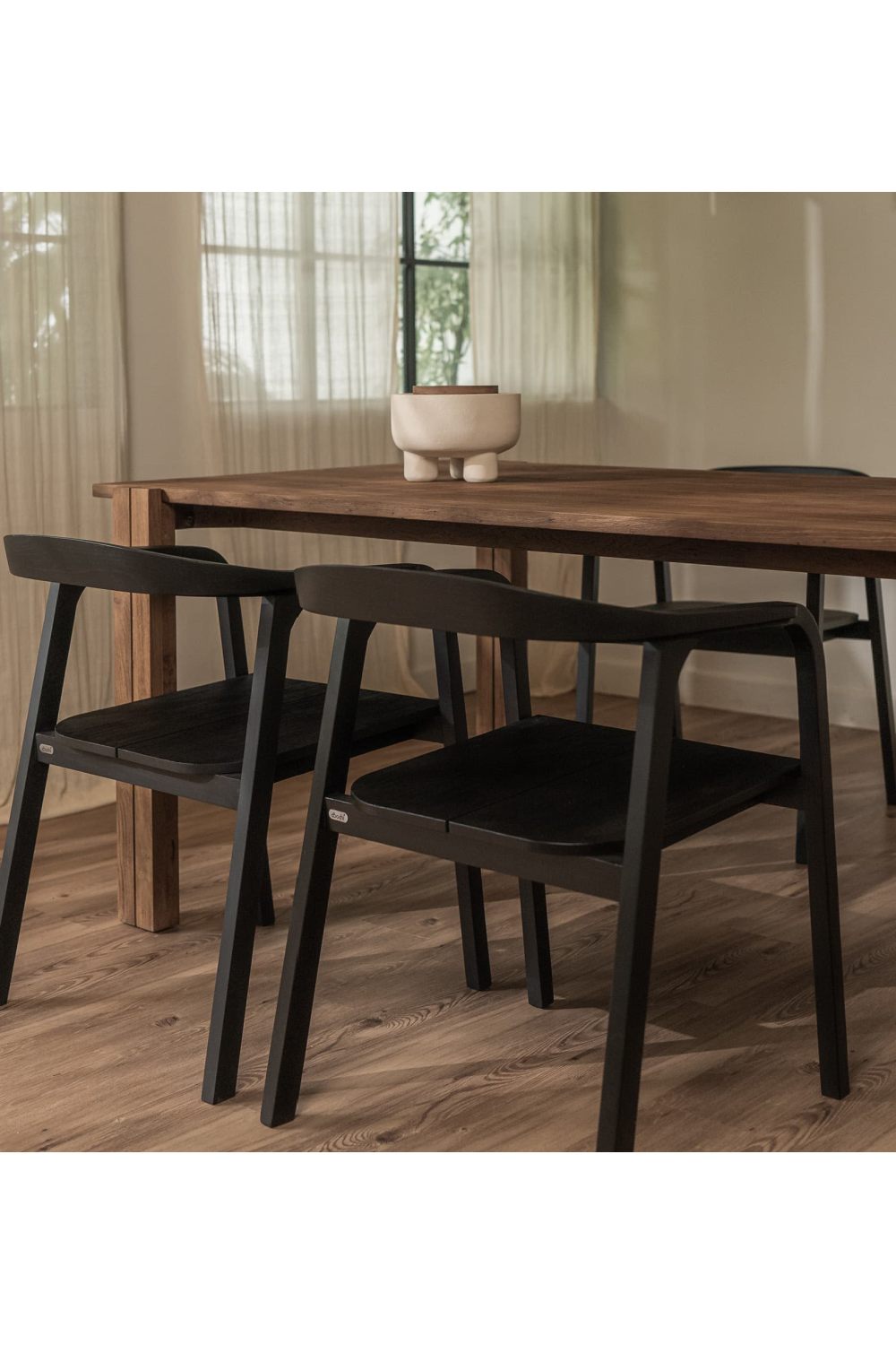 Teak Curved Dining Chair | dBodhi Classy Bibo | OROA.com