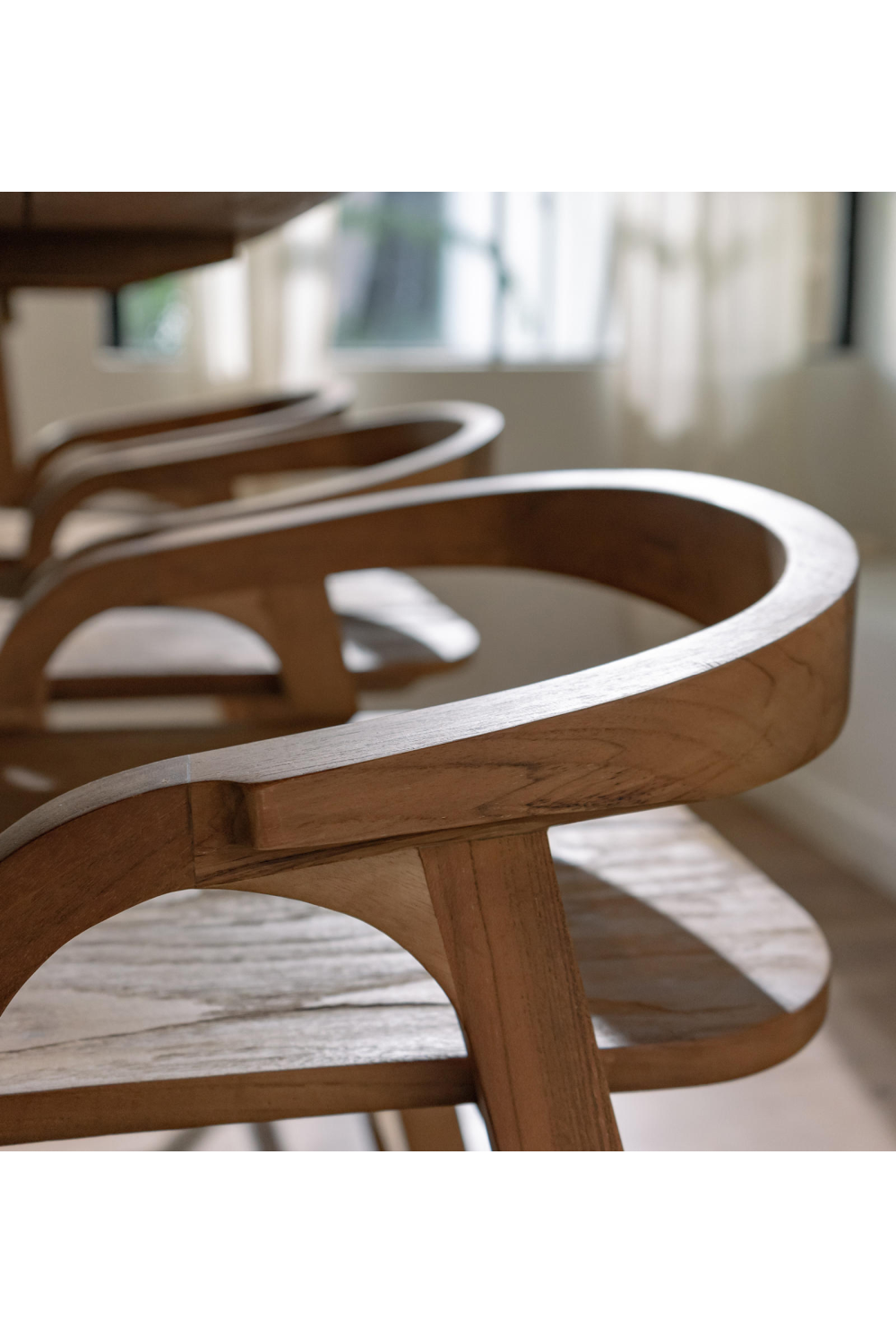 Teak Modern Bar Chair | dBodhi Classy Bibo | OROA.com