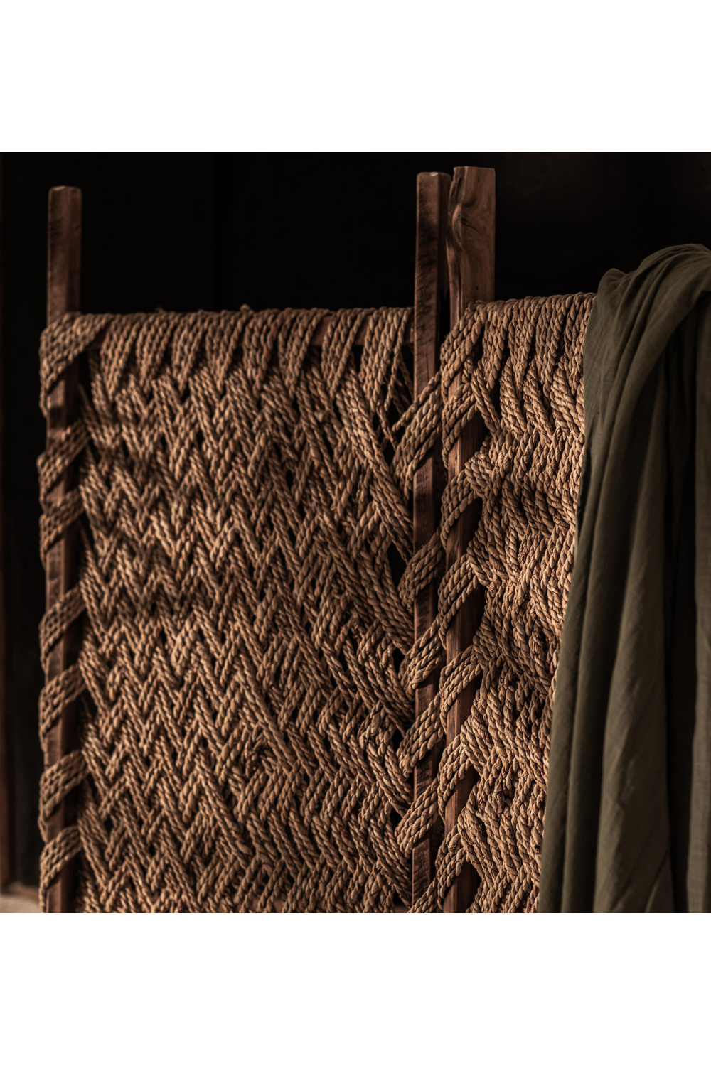 Natural Macrame Style Single Divider | dBodhi | OROA.com