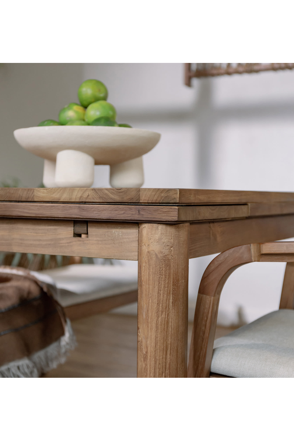 Teak Extendable Dining Table | dBodhi Dino | OROA.com