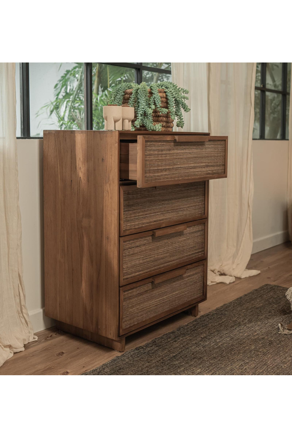 Woven Coconut Leaf Dresser | dBodhi Hopper | OROA.com