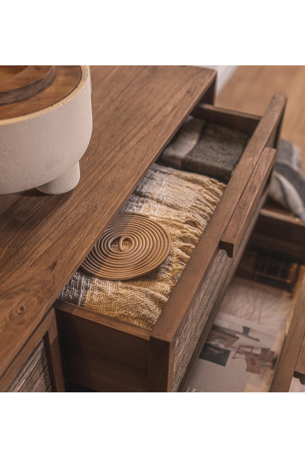 Woven Coconut Leaf Dresser | dBodhi Hopper | OROA.com