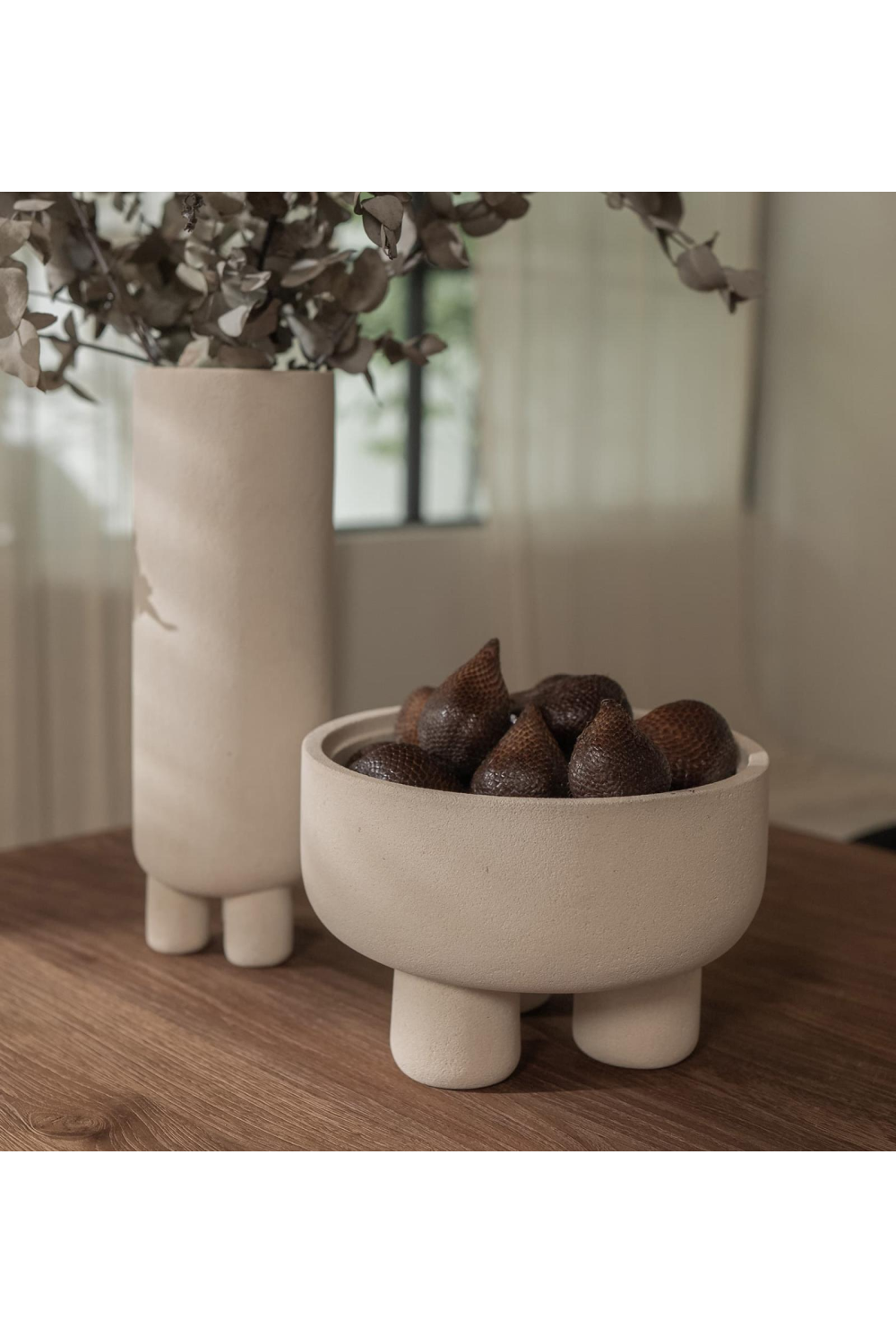 Sandstone Pedestal Bowl | dBodhi Elin | OROA.com