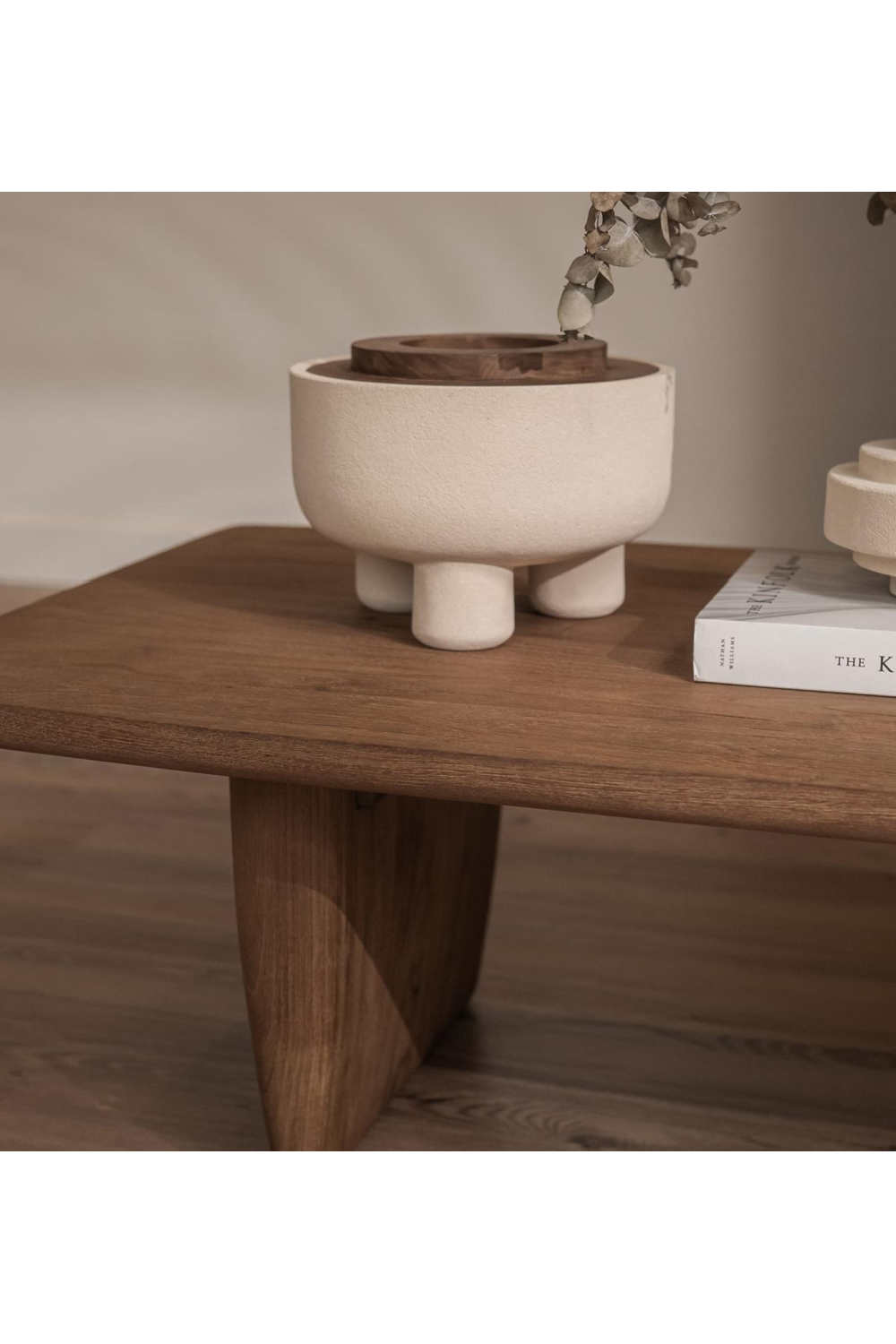 Sandstone Pedestal Lidded Bowl | dBodhi Elin | OROA.com