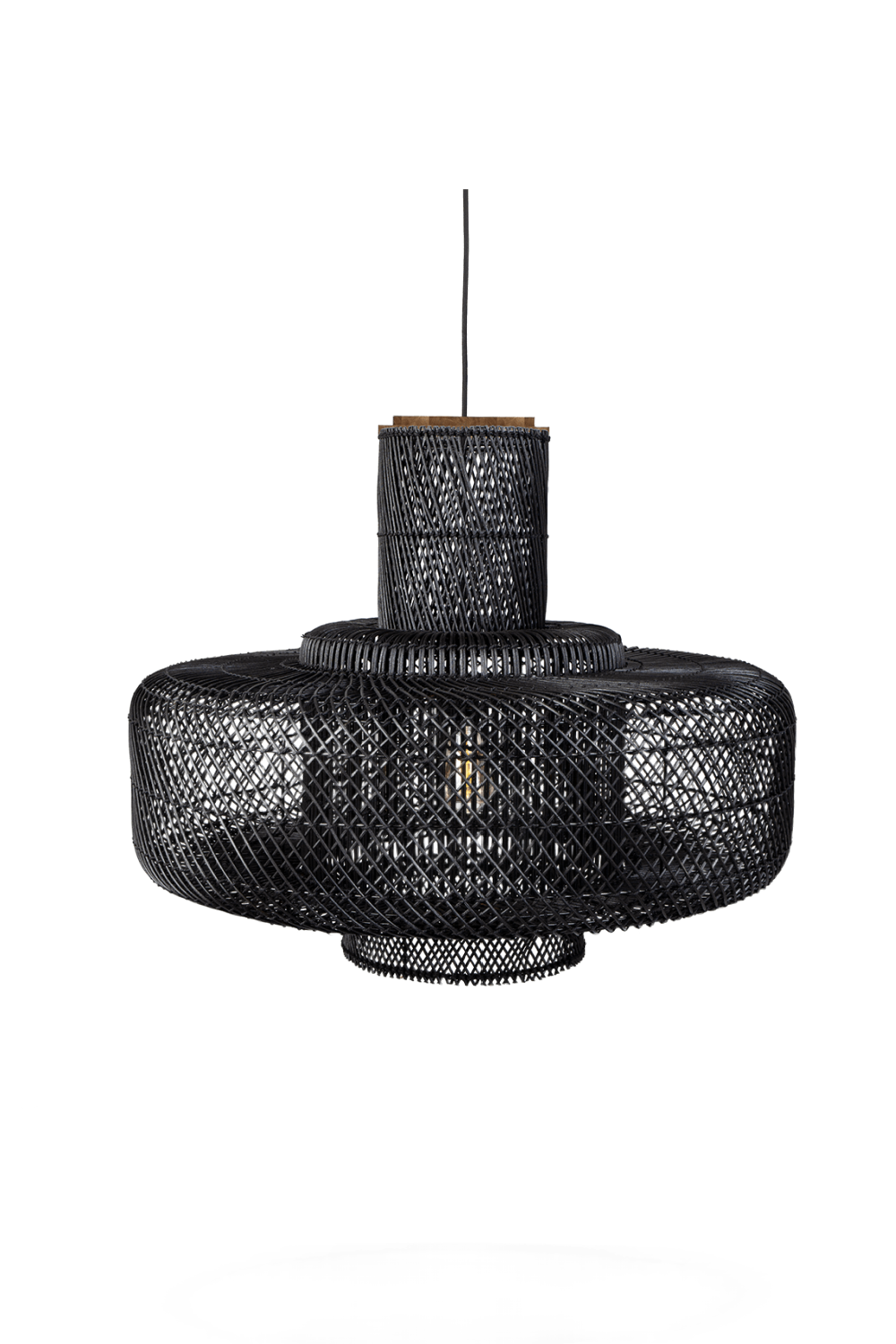 Black Rattan Lampshade | dBodhi Elements | OROA.com