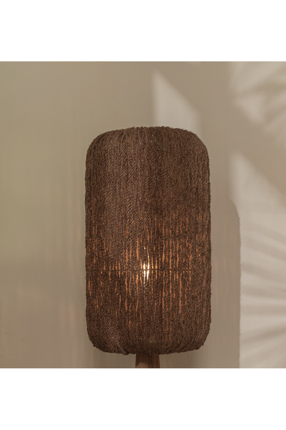 Coconut Fiber Table Lamp M | dBodhi Ivy | OROA.com