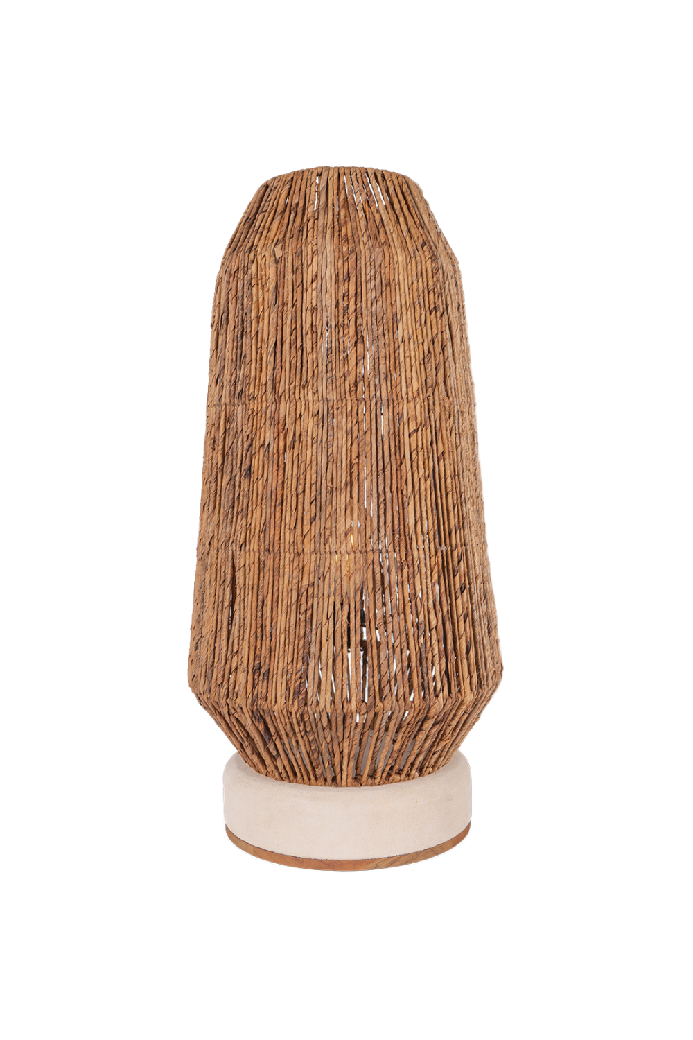 Diamond-Shaped Fiber Table Lamp | dBodhi Obelisk | OROA.com