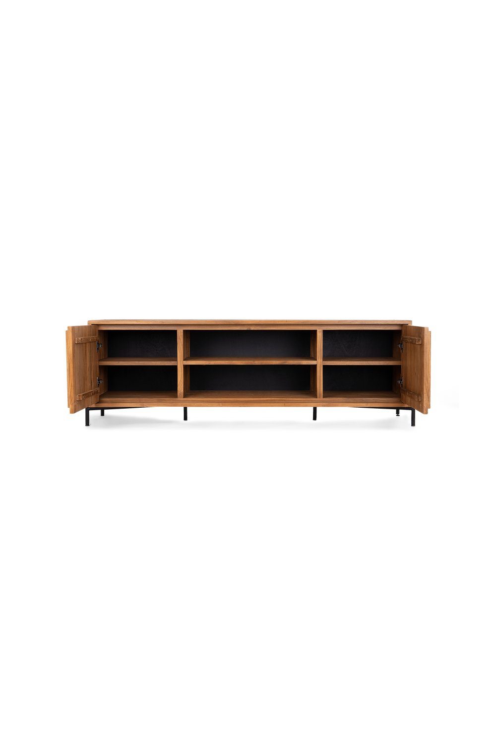 Wooden Sideboard With Open Shelves | dBodhi Outline | OROA.com