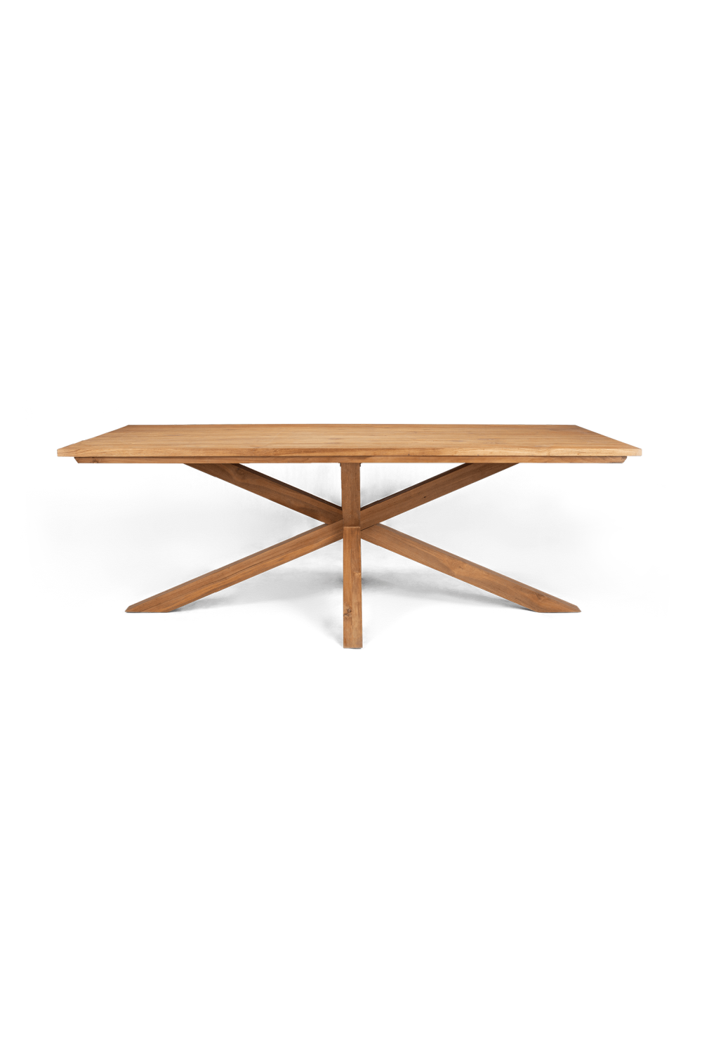 Natural Wooden Matrix Leg Dining Table | dBodhi Xono | OROA.com