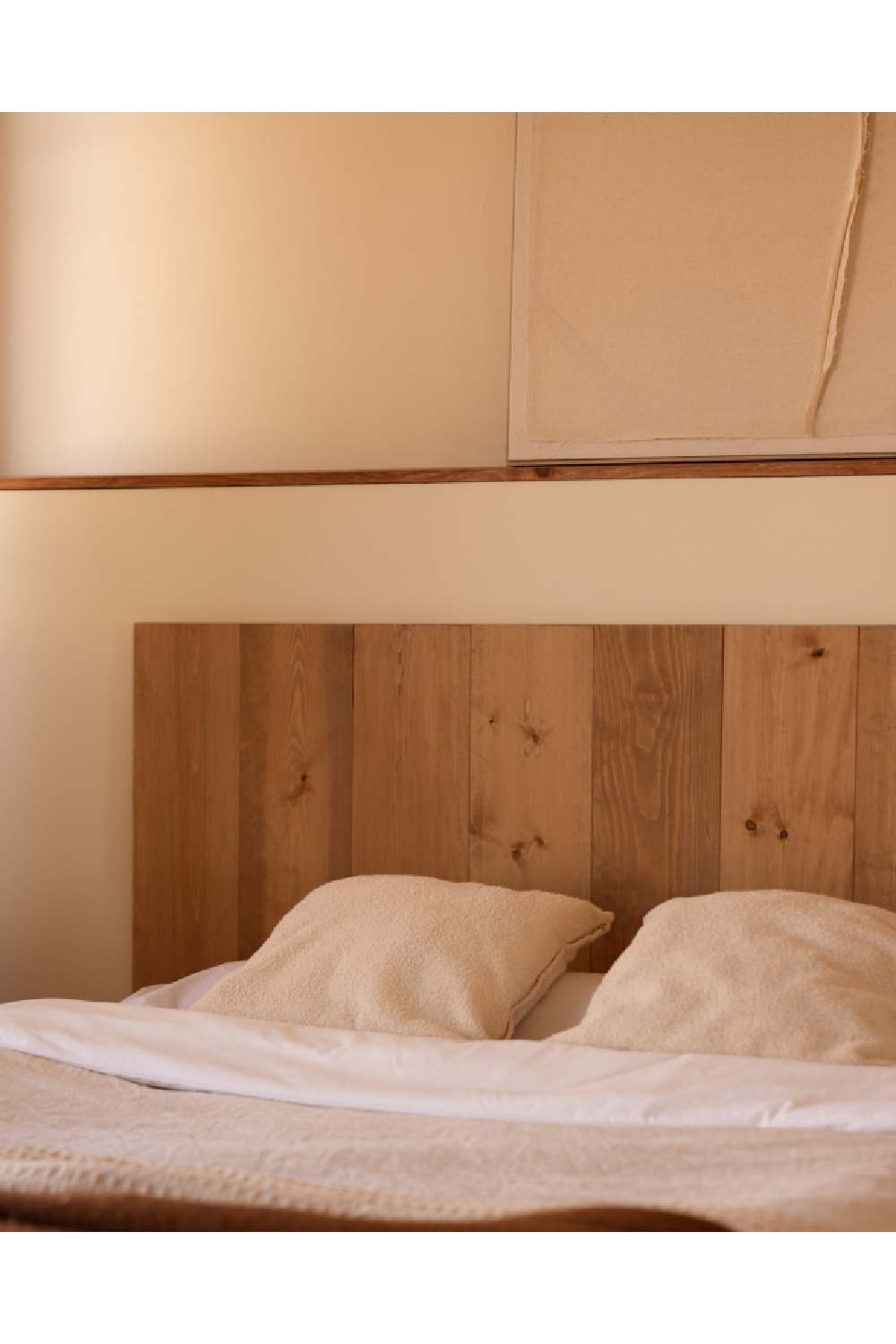 Pine Wood Headboard | Decowood Flanders | Oroa.com