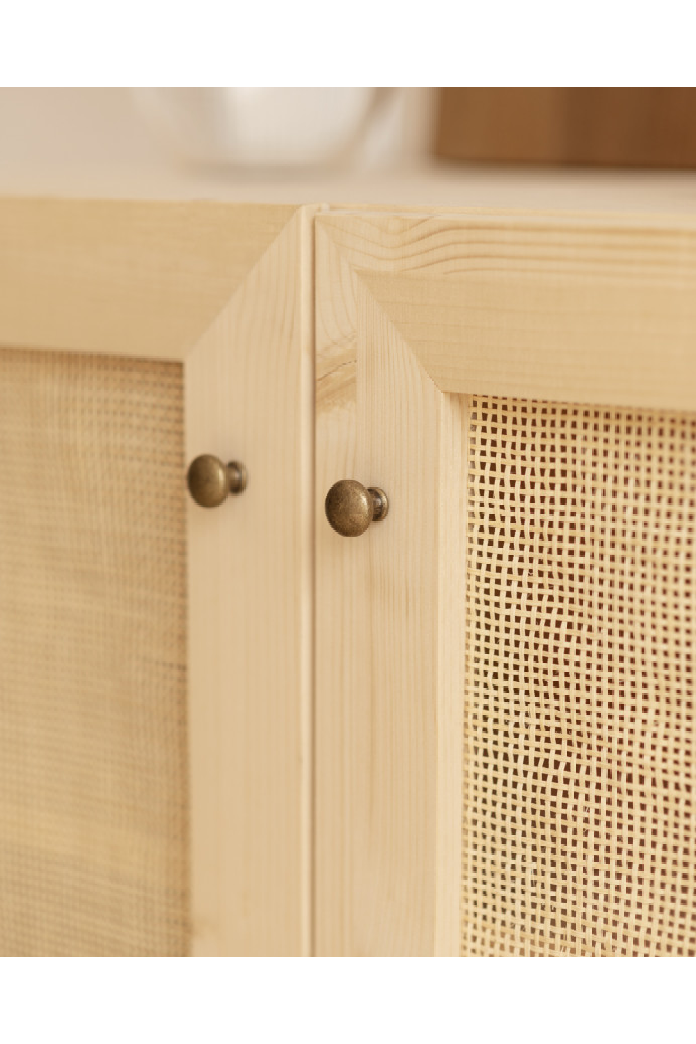 Rattan 2-Door Sideboard | Decowood Frida | Oroa.com