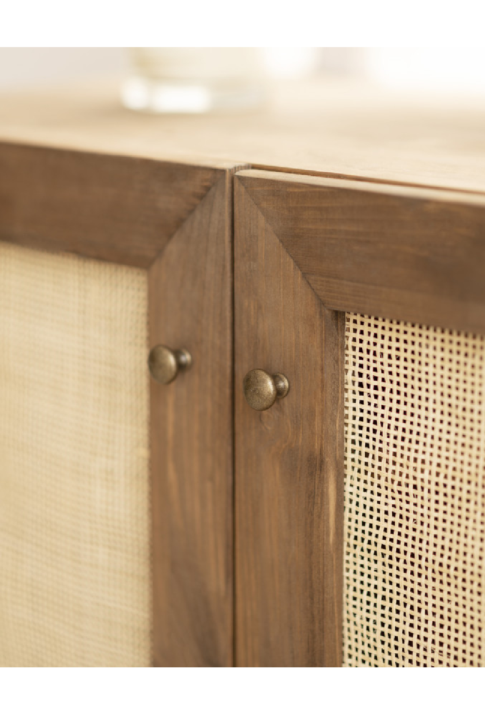 Rattan 2-Door Sideboard | Decowood Frida | Oroa.com