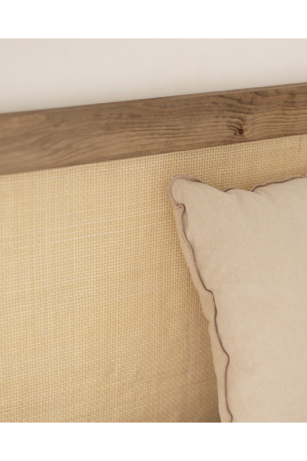 Wood Framed Rattan Headboard | Decowood Frida | Oroa.com