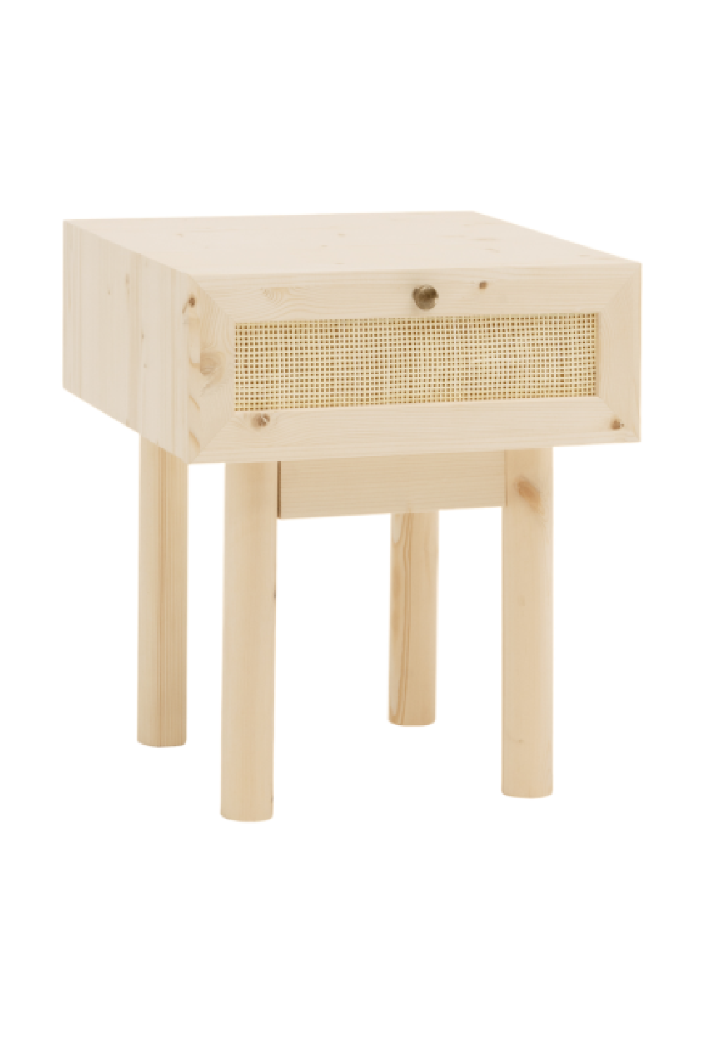 Rattan Drawer Bedside Table | Decowood Frida | Oroa.com