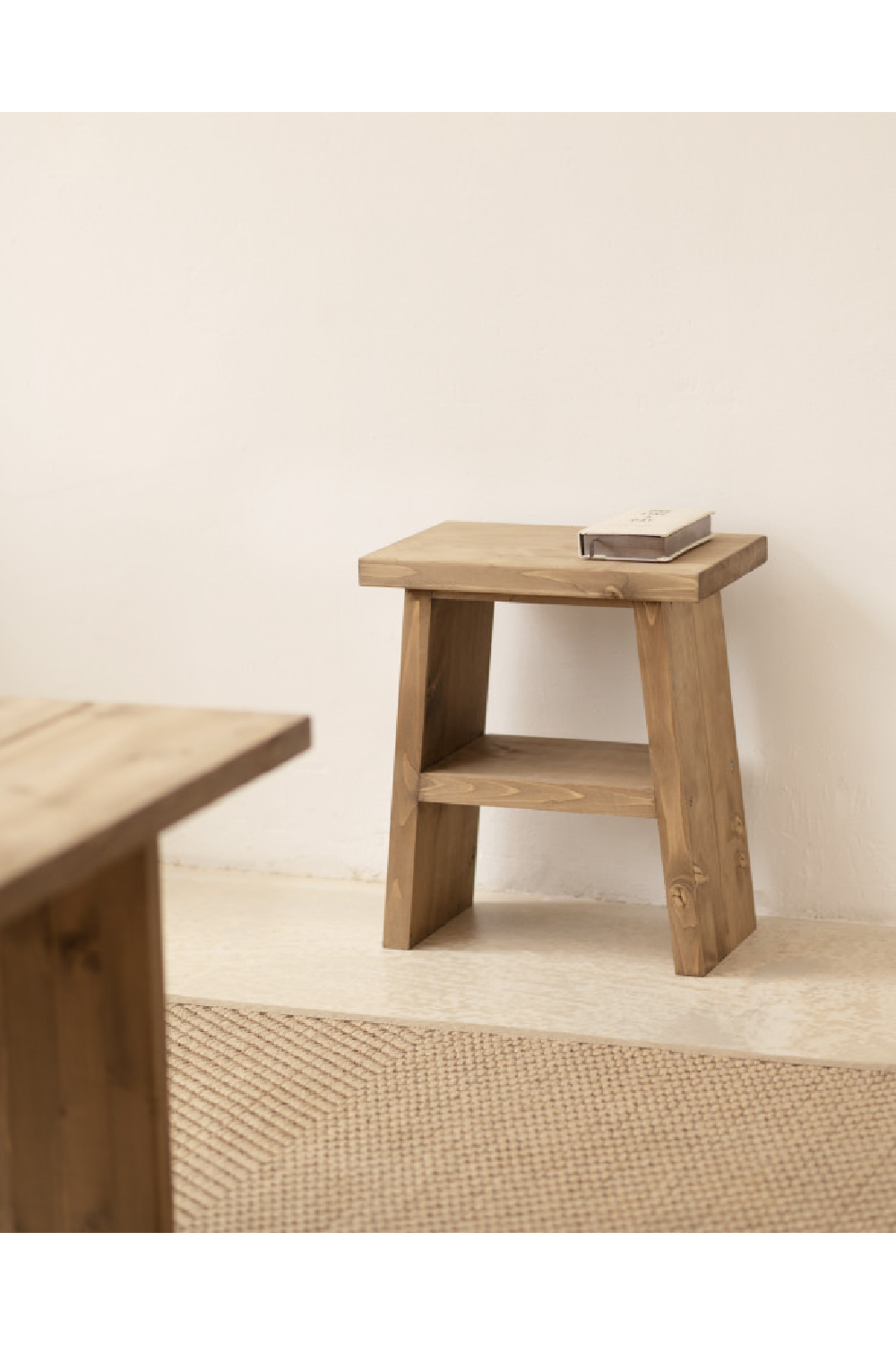A-Shaped Wooden Side Table | Decowood Frida | Oroa.com