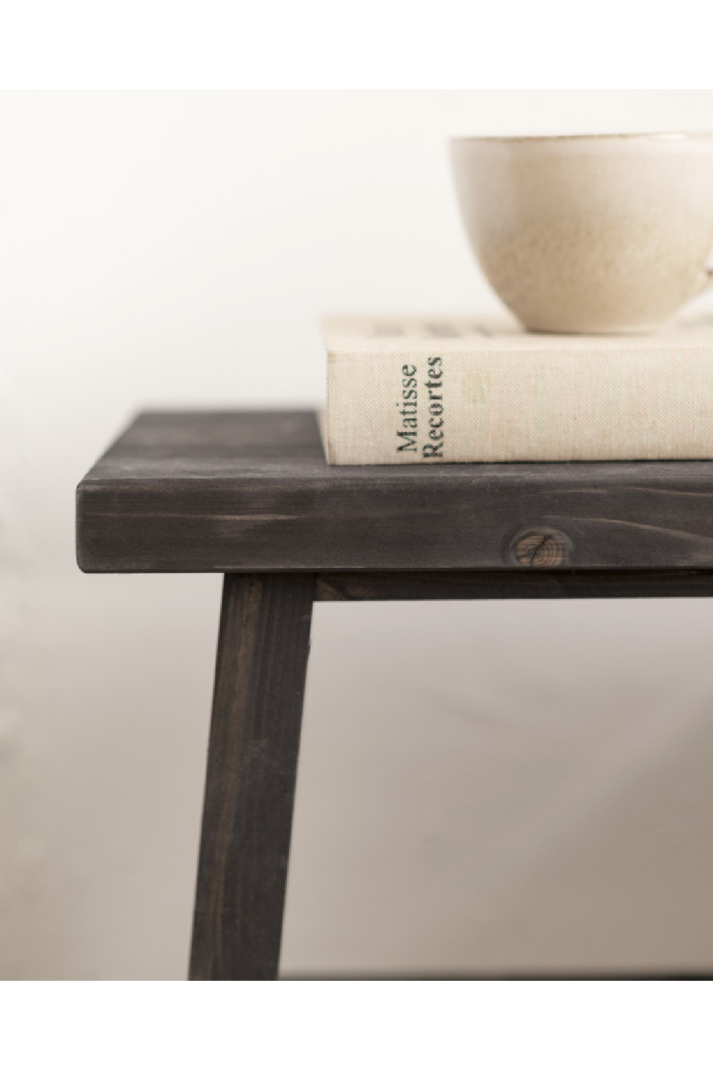 A-Shaped Wooden Side Table | Decowood Frida | Oroa.com
